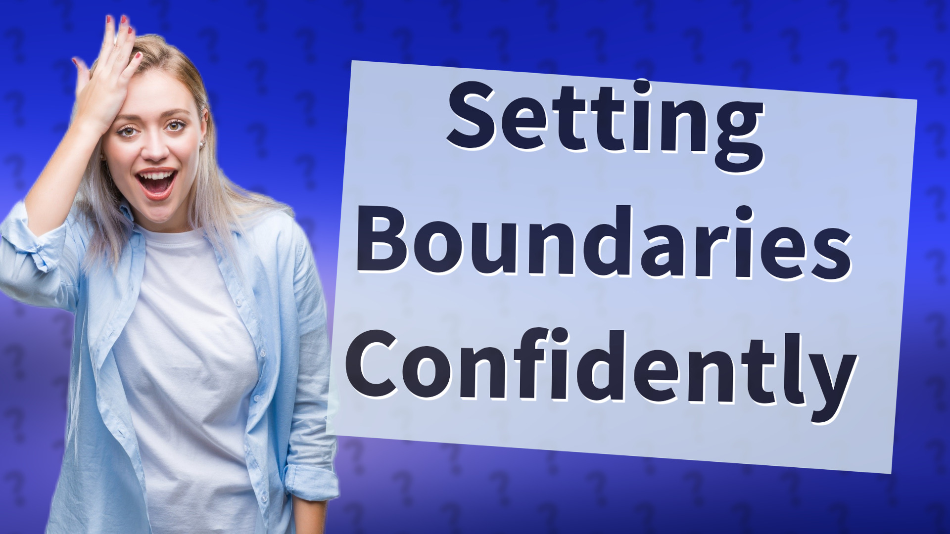 Setting Boundaries Confidently
