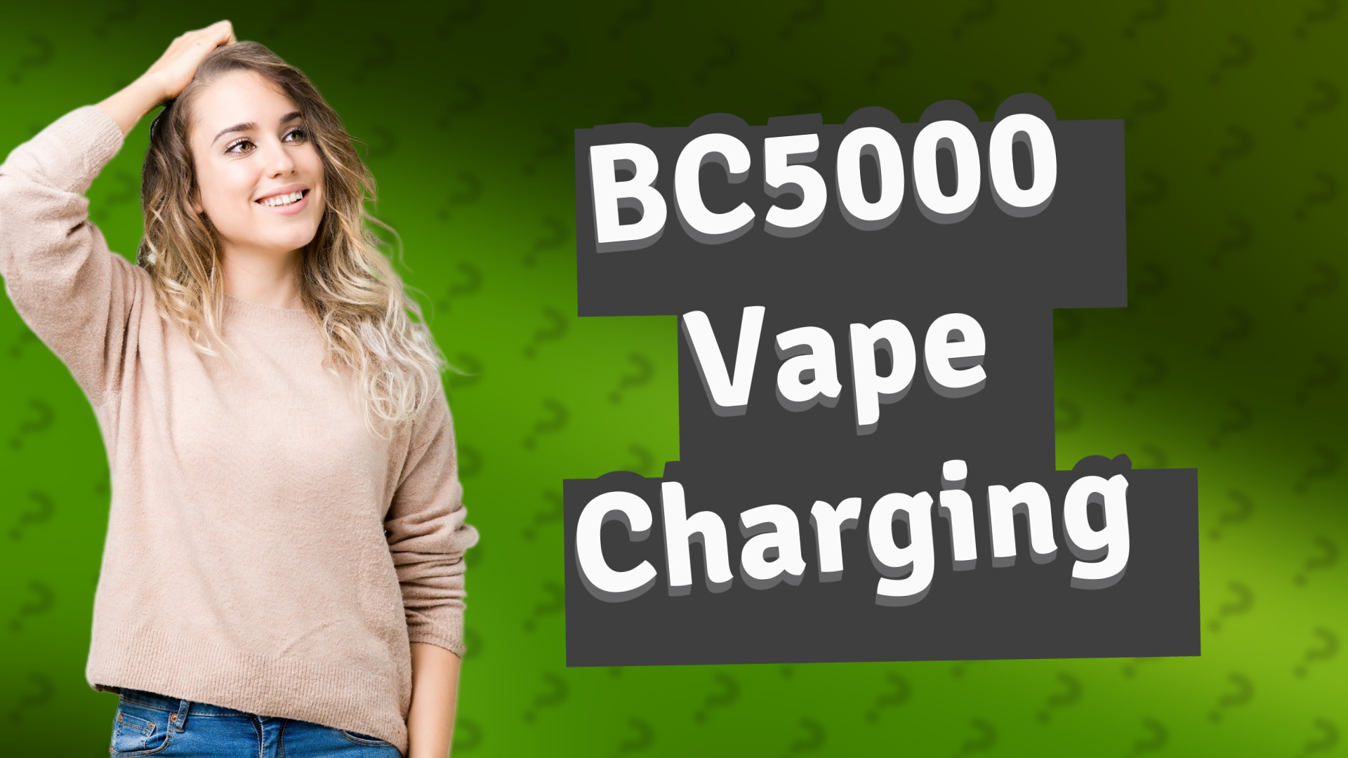 BC5000 Vape Charging