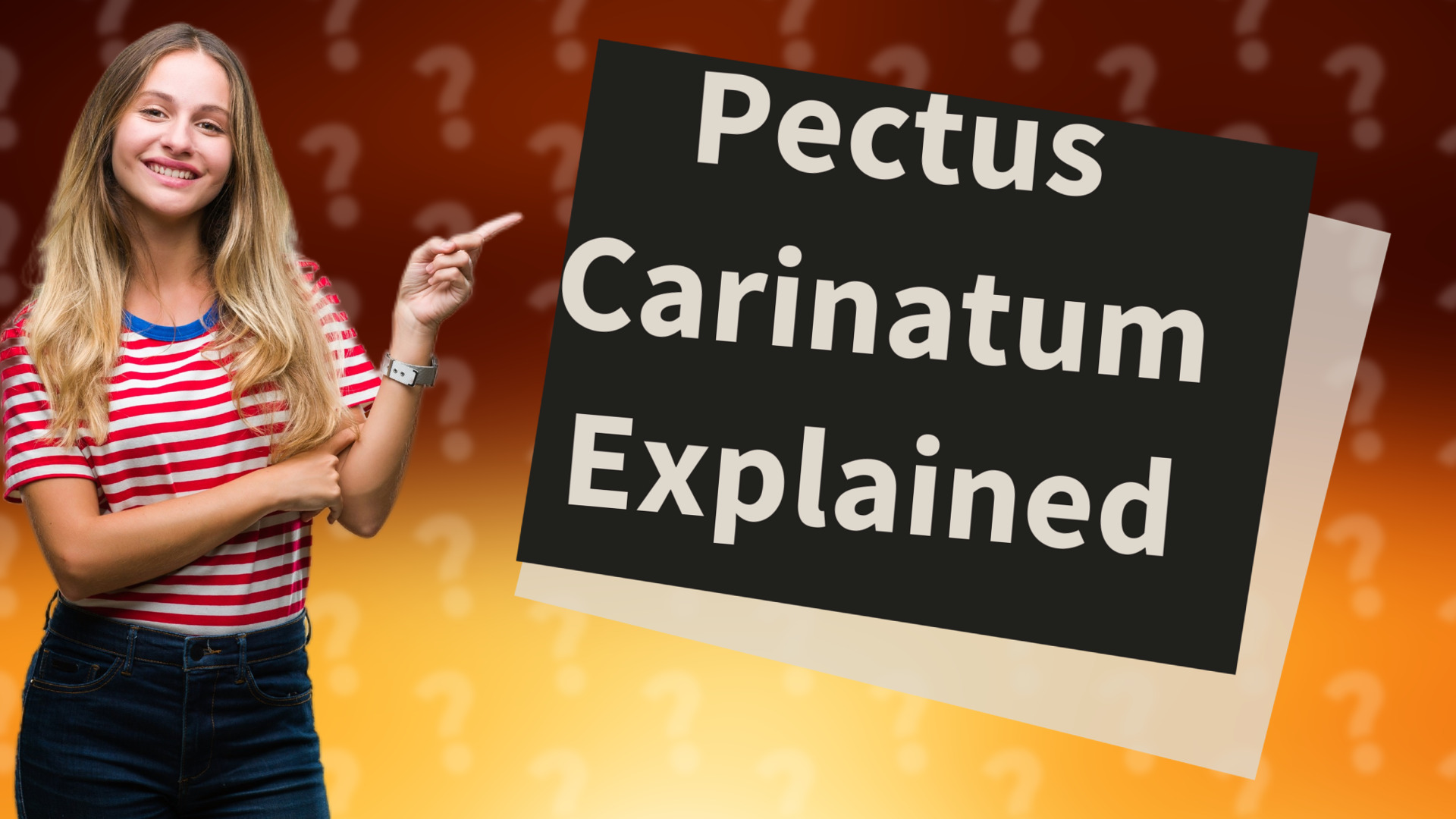 Pectus Carinatum Explained