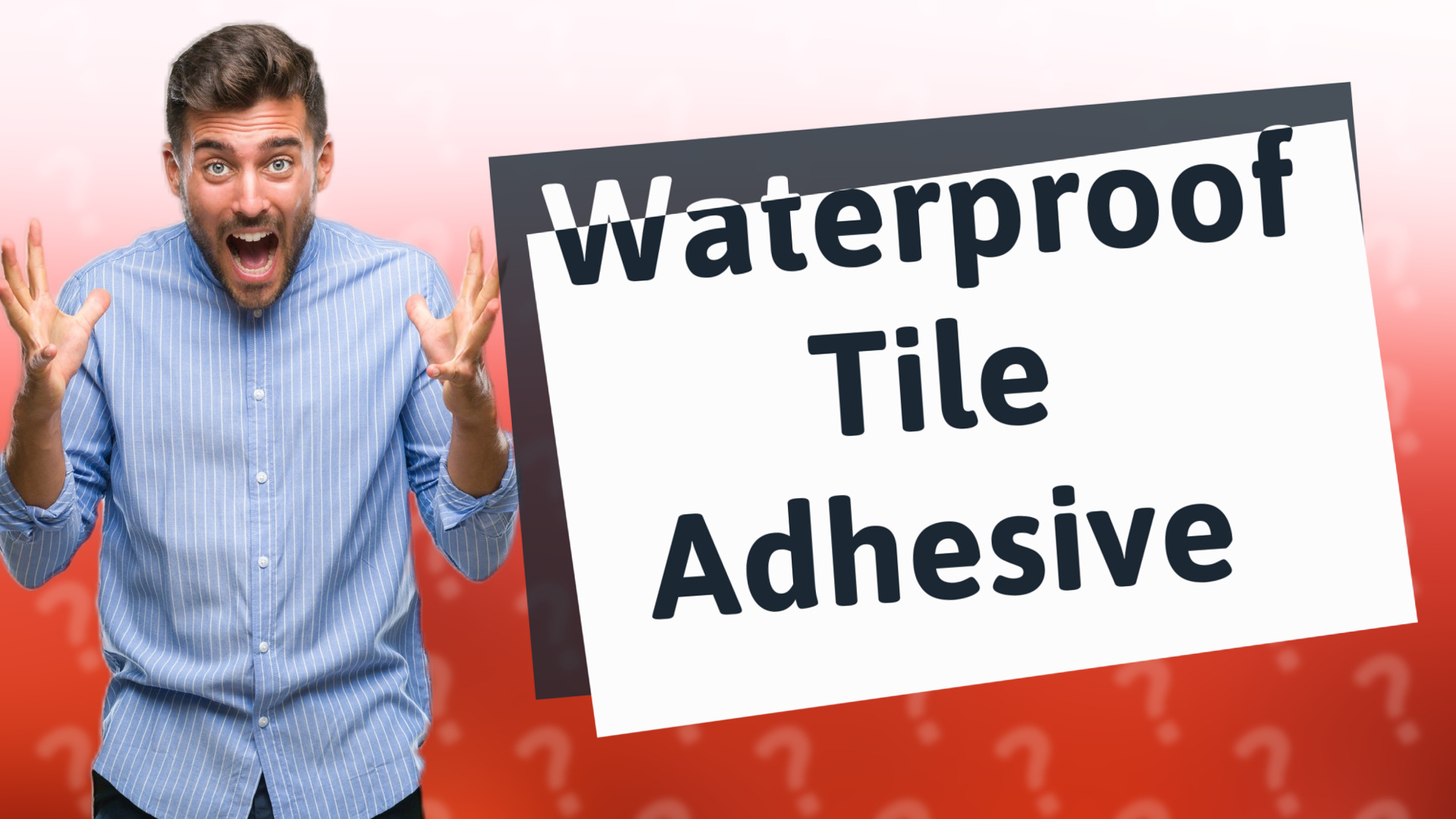 Waterproof Tile Adhesive