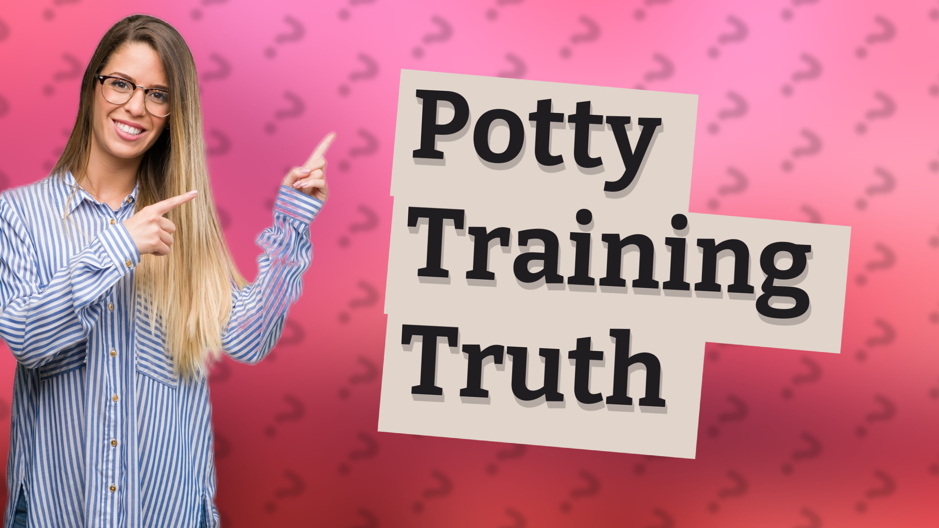 Potty Training Truth