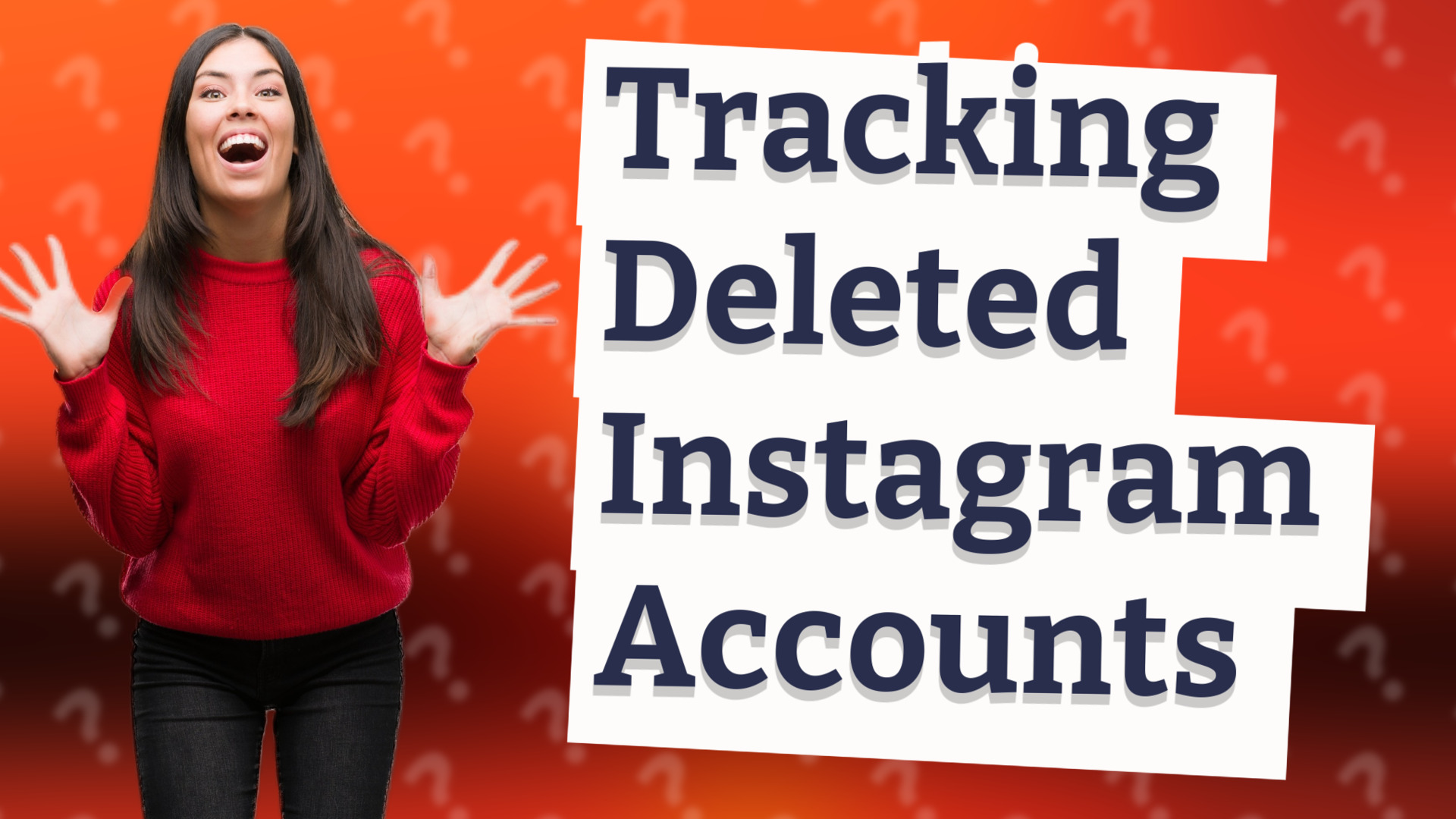 Tracking Deleted Instagram Accounts
