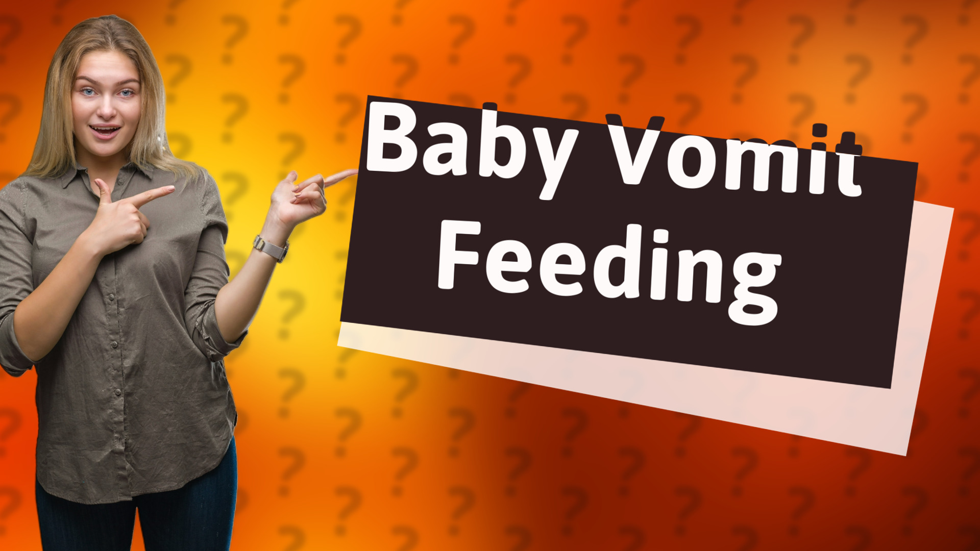 Baby Vomit Feeding