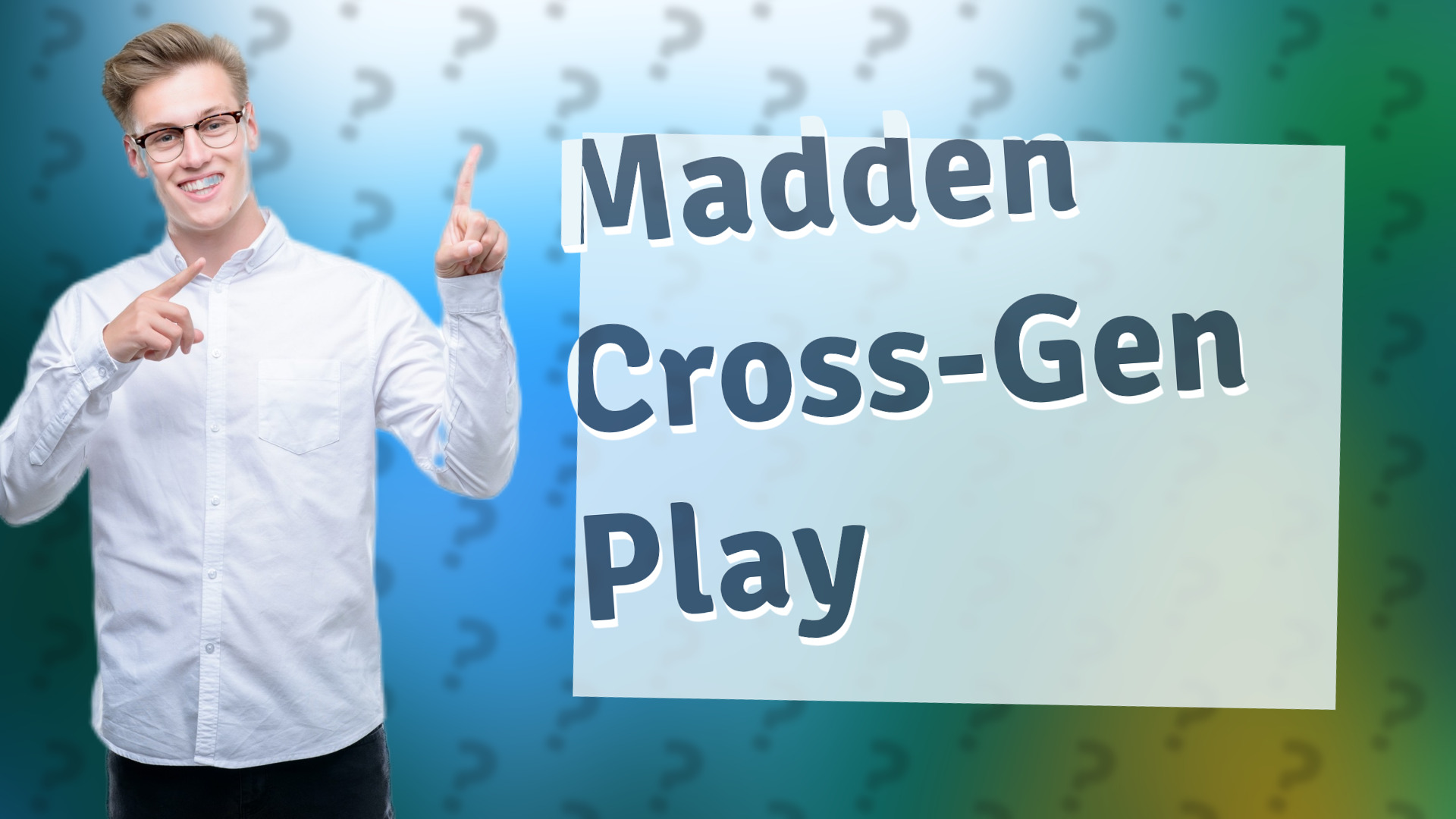 Madden Cross-Gen Play