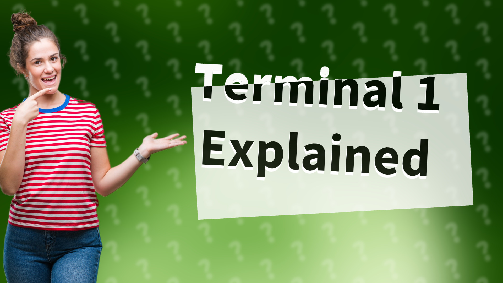 Terminal 1 Explained