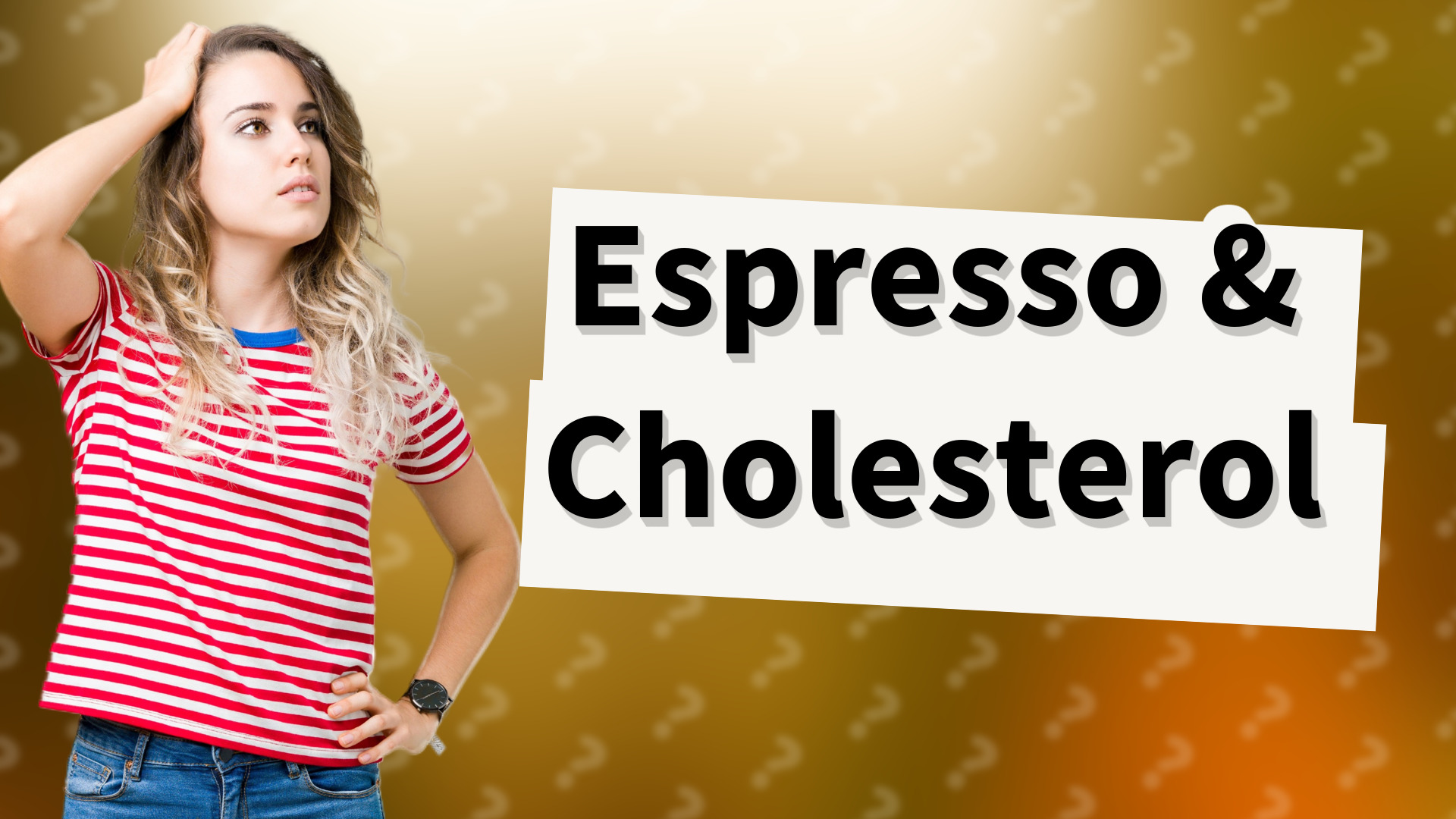 Espresso & Cholesterol