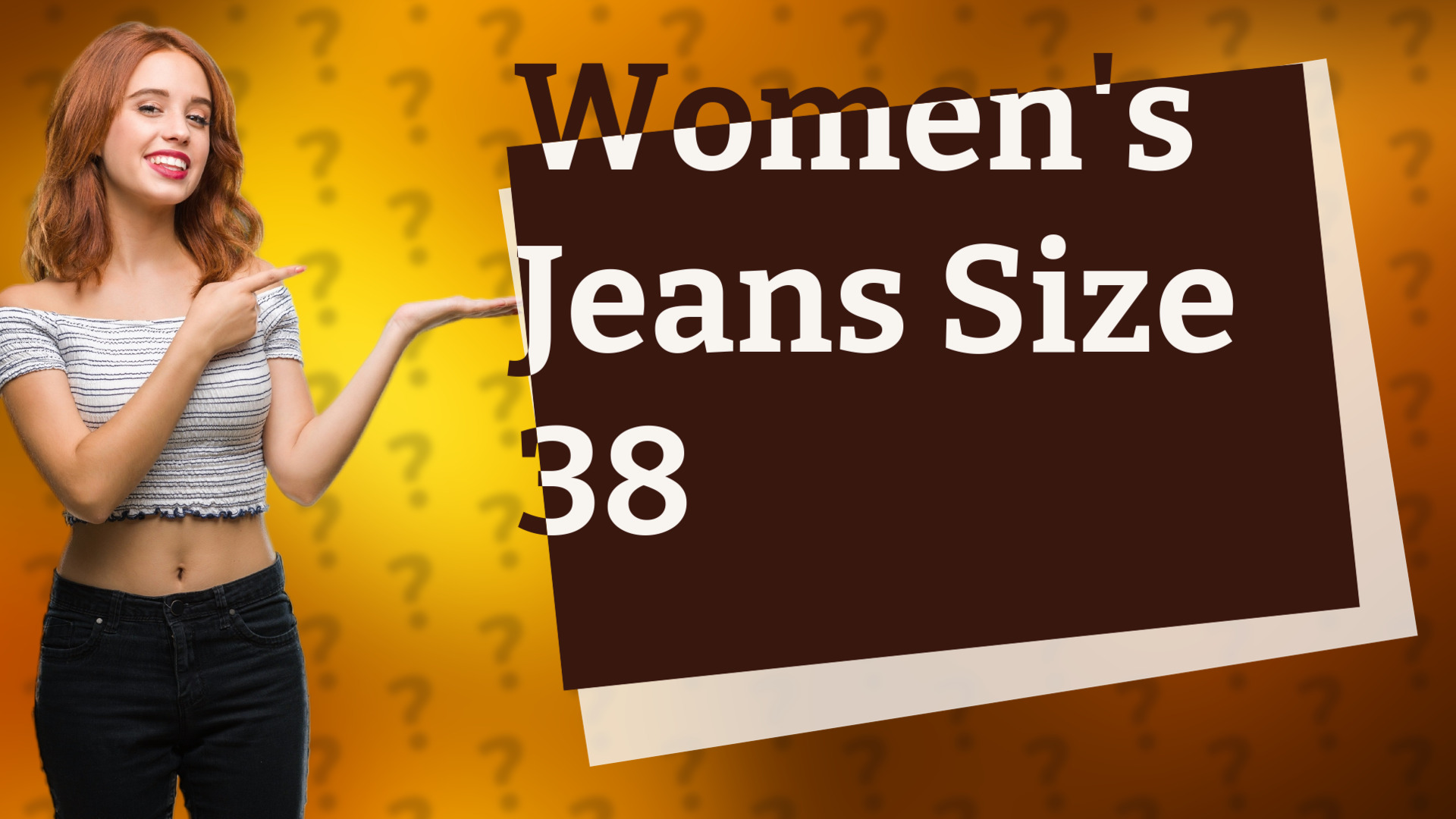 Women's Jeans Size 38