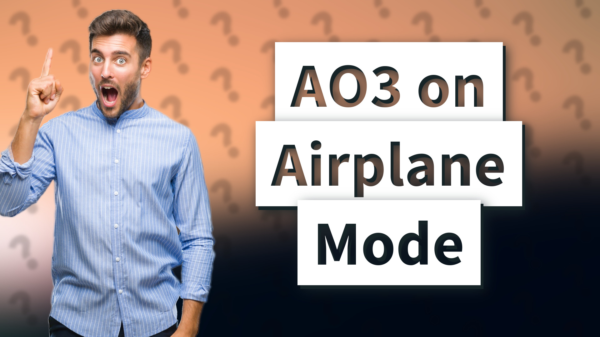 AO3 on Airplane Mode