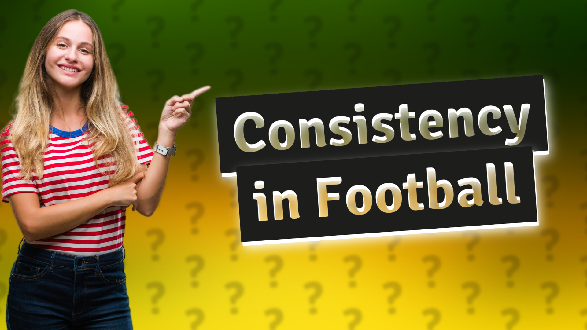 Consistency in Football