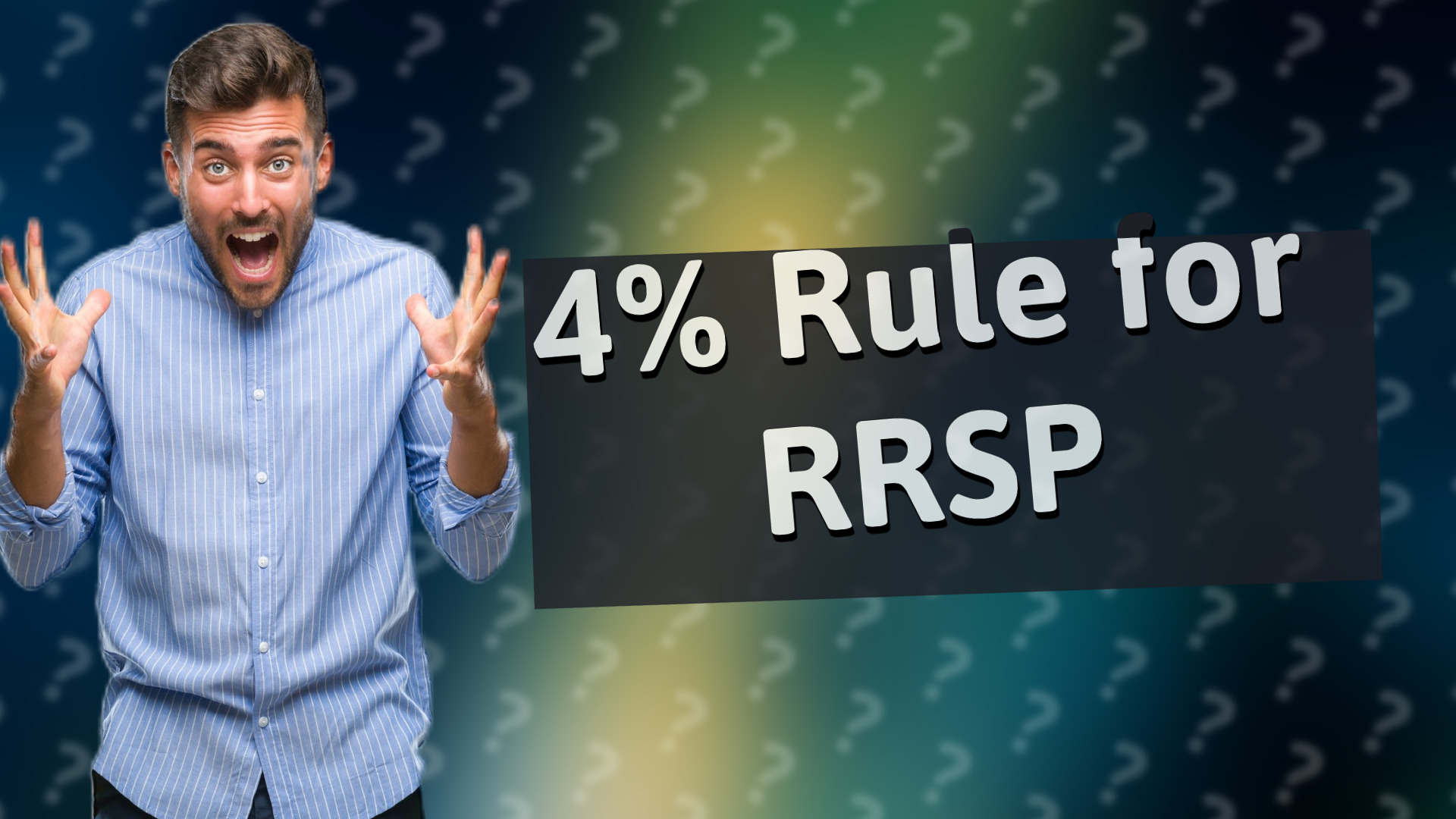 4% Rule for RRSP