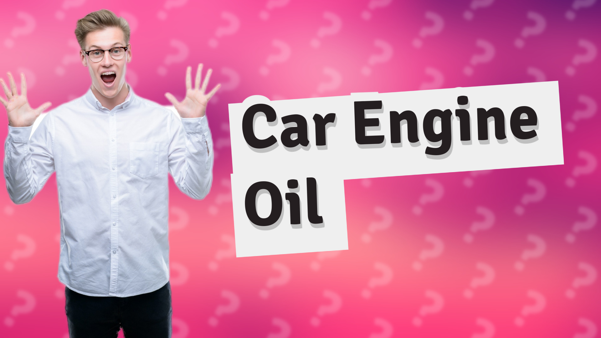 Car Engine Oil