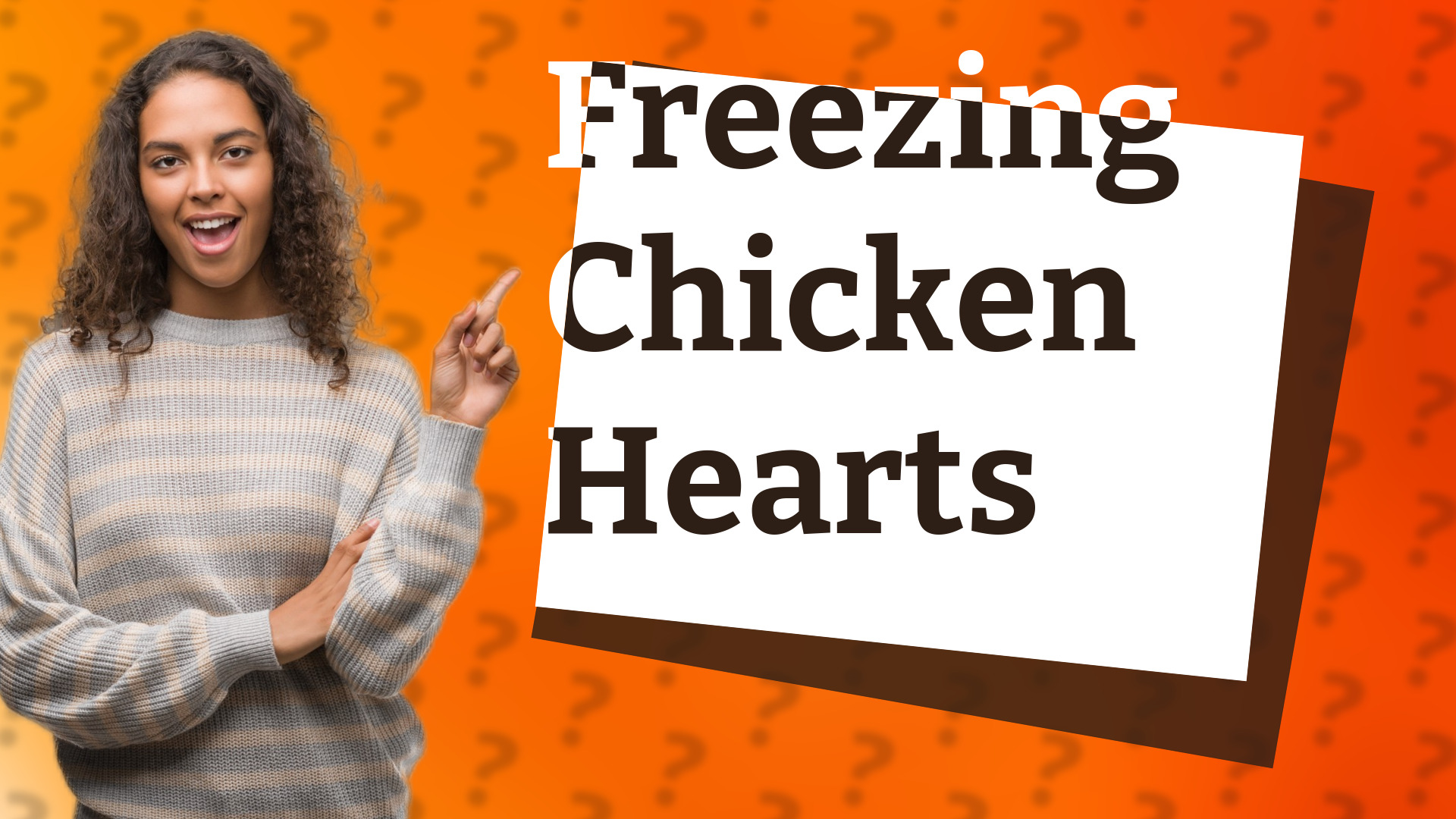 Freezing Chicken Hearts