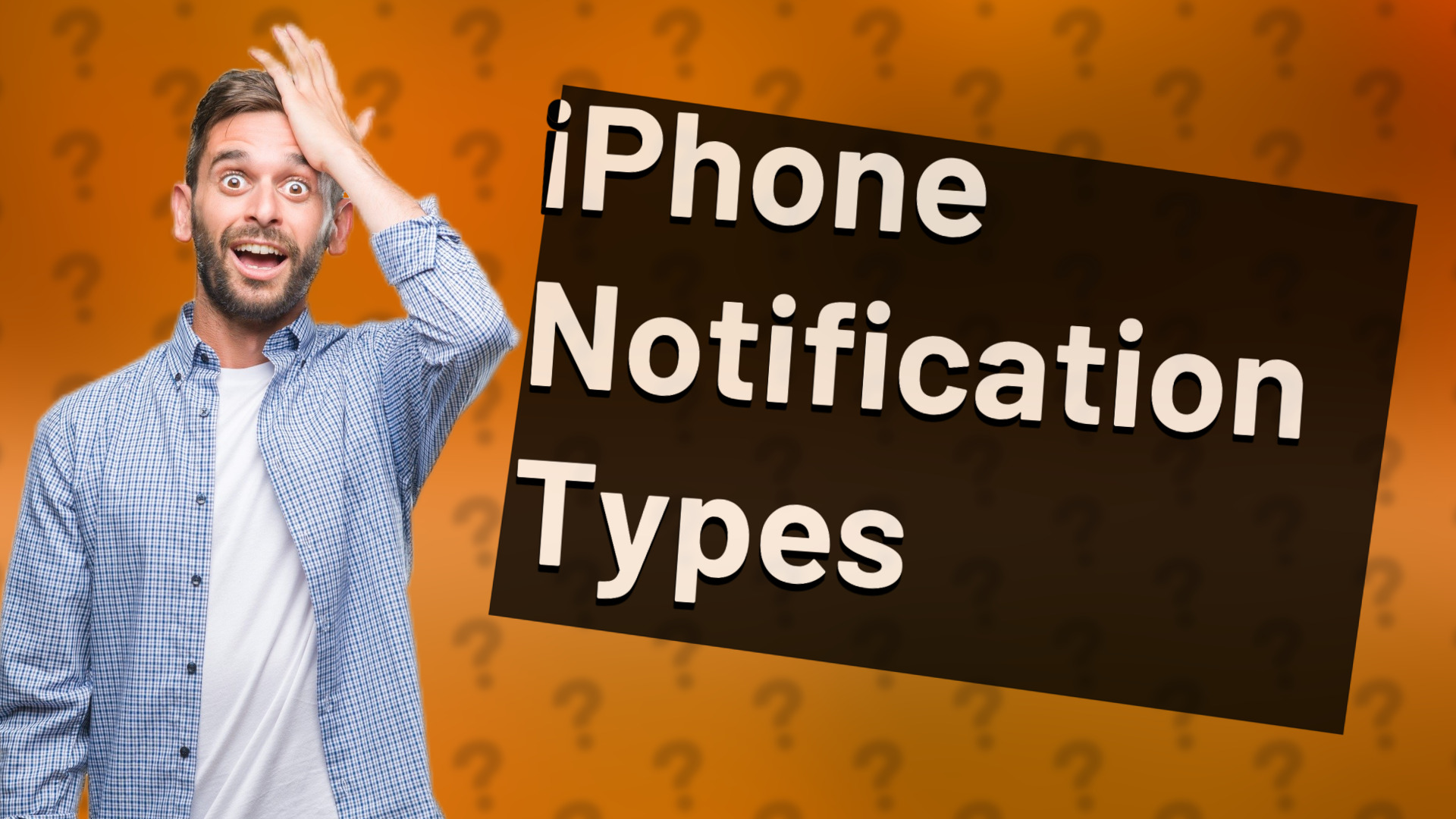 iPhone Notification Types