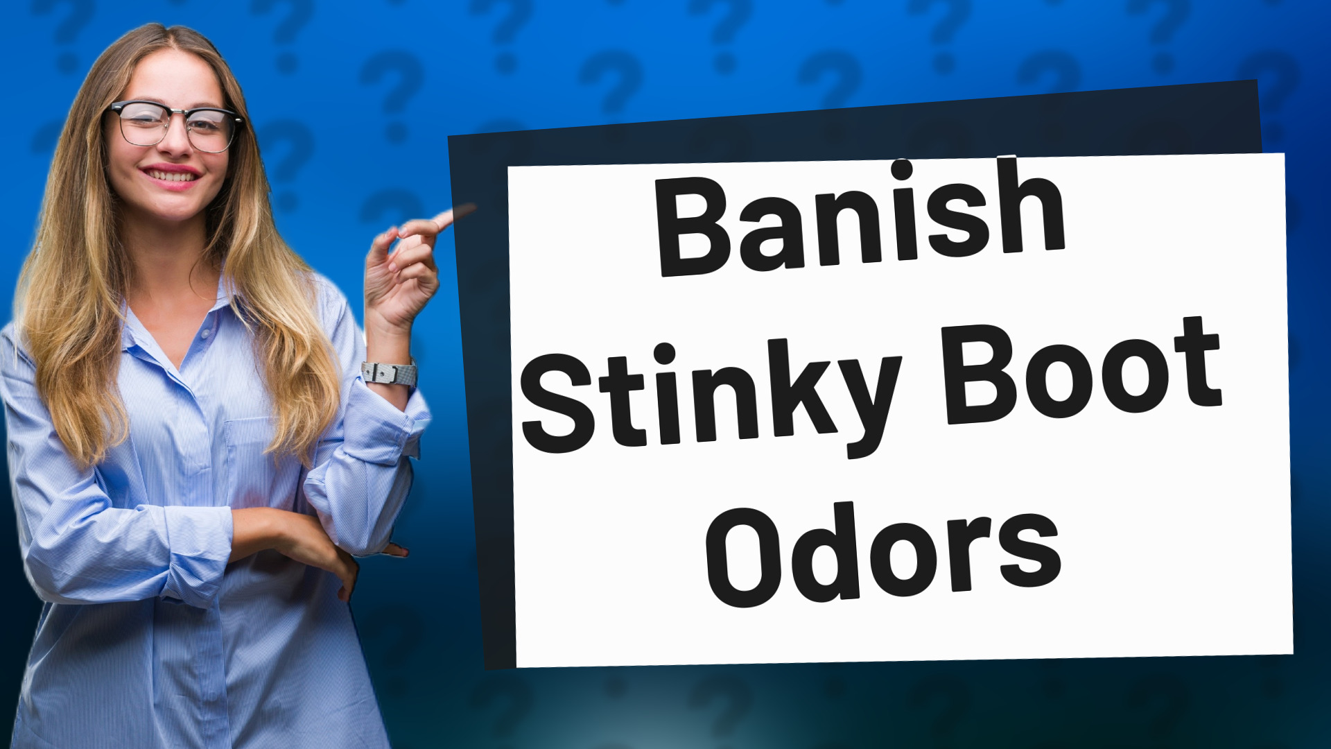 Banish Stinky Boot Odors
