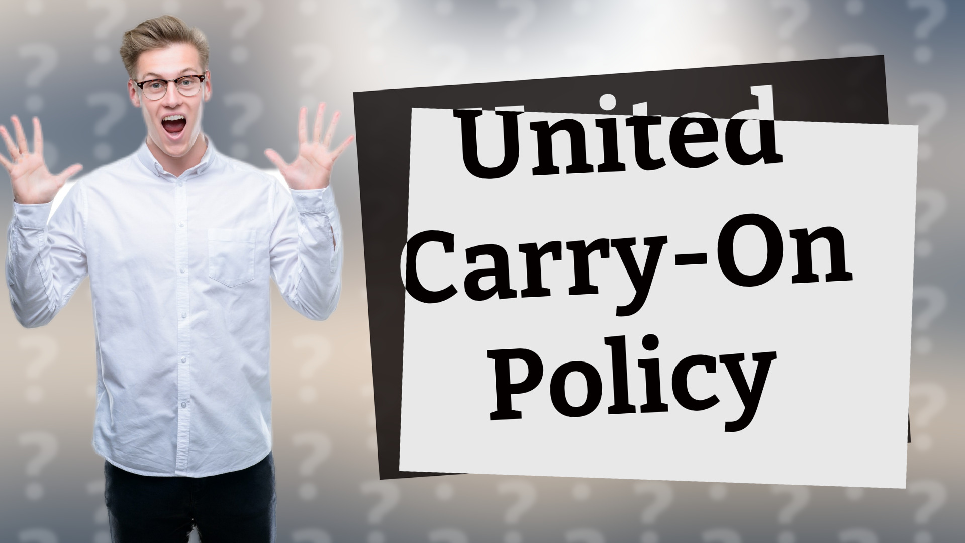 United Carry-On Policy
