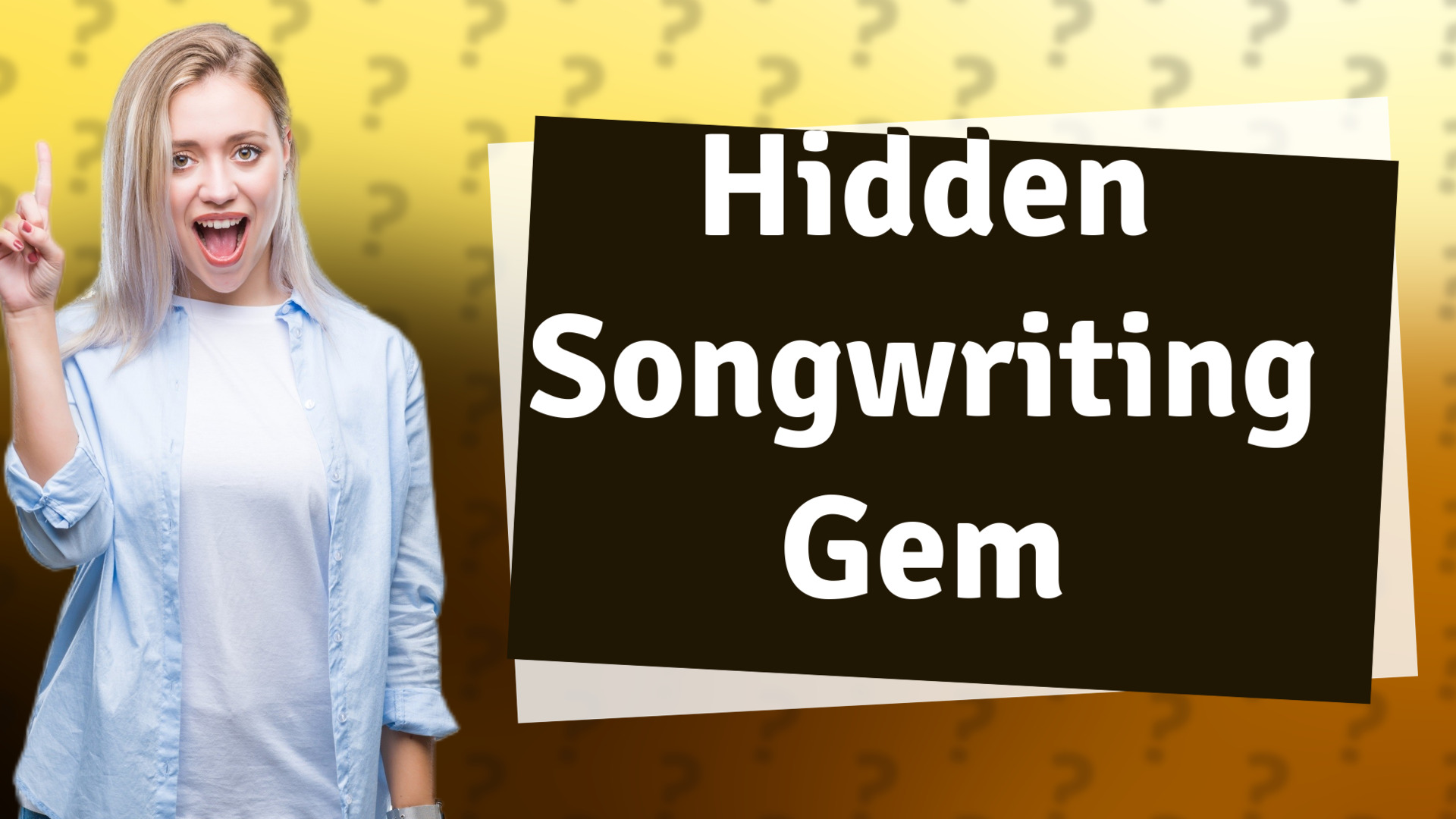 Hidden Songwriting Gem