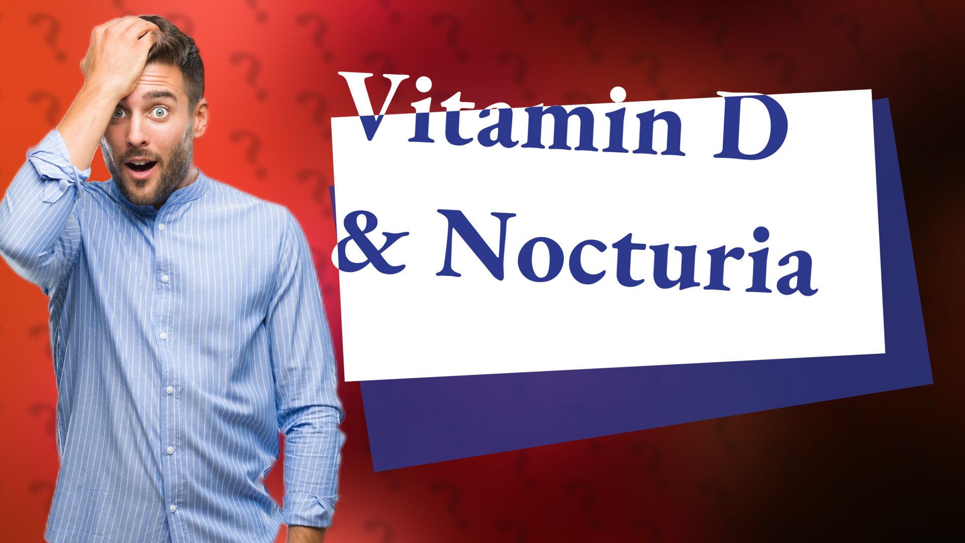 Vitamin D & Nocturia