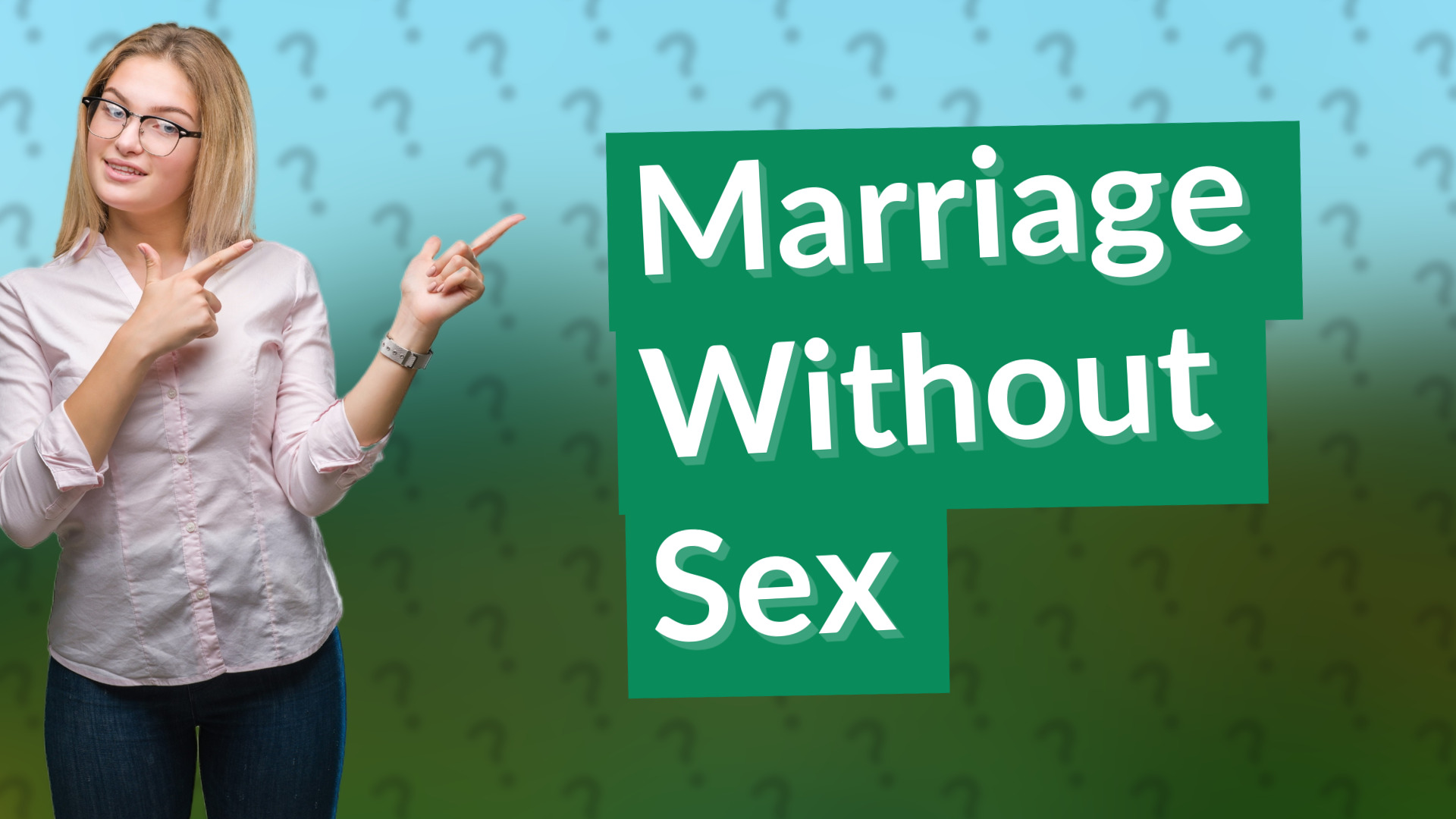 Marriage Without Sex