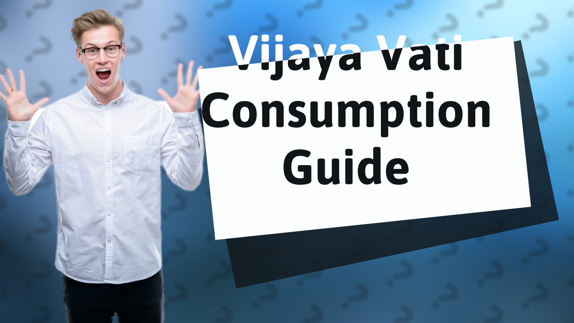 Vijaya Vati Consumption Guide