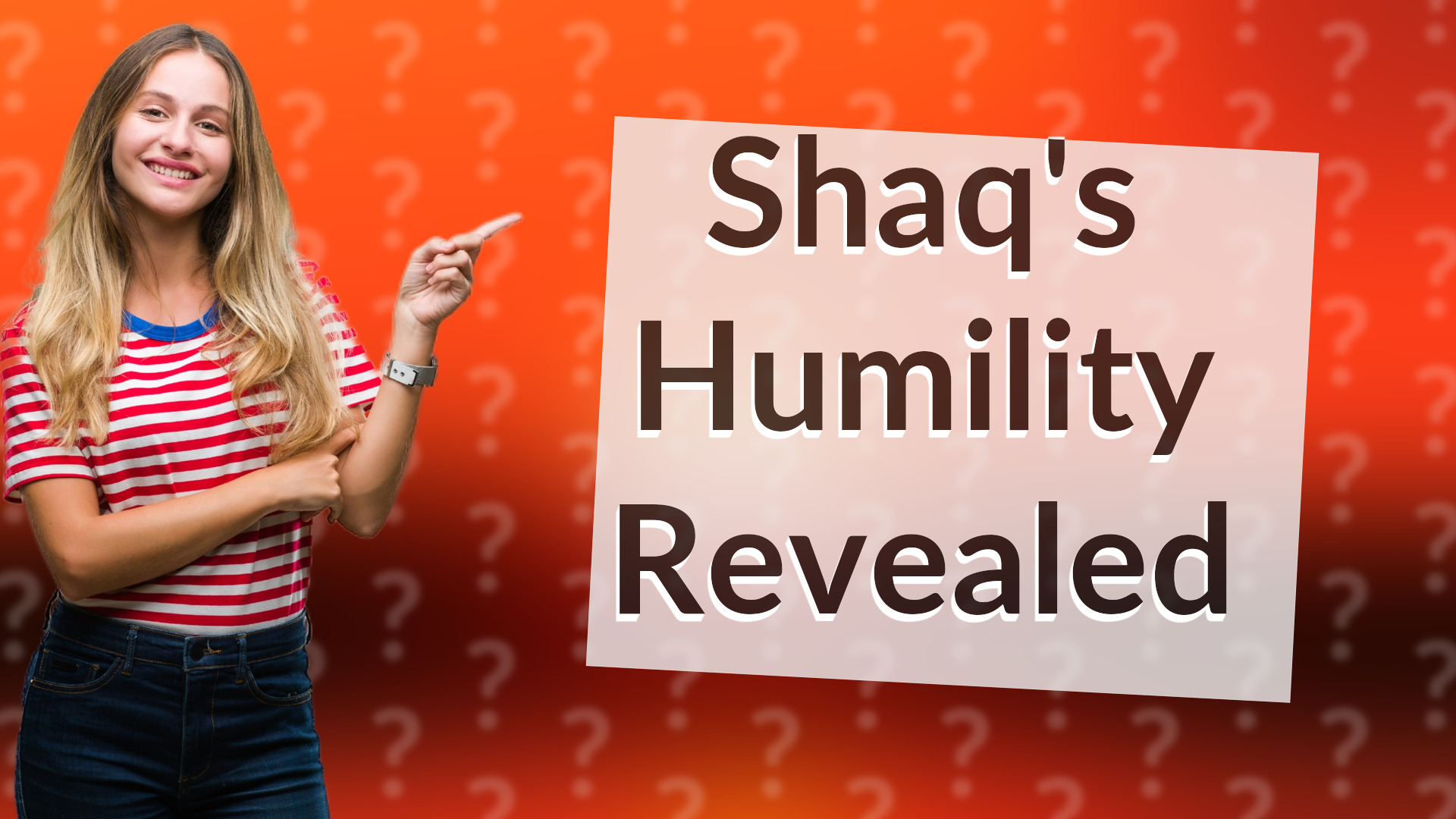 Shaq's Humility Revealed