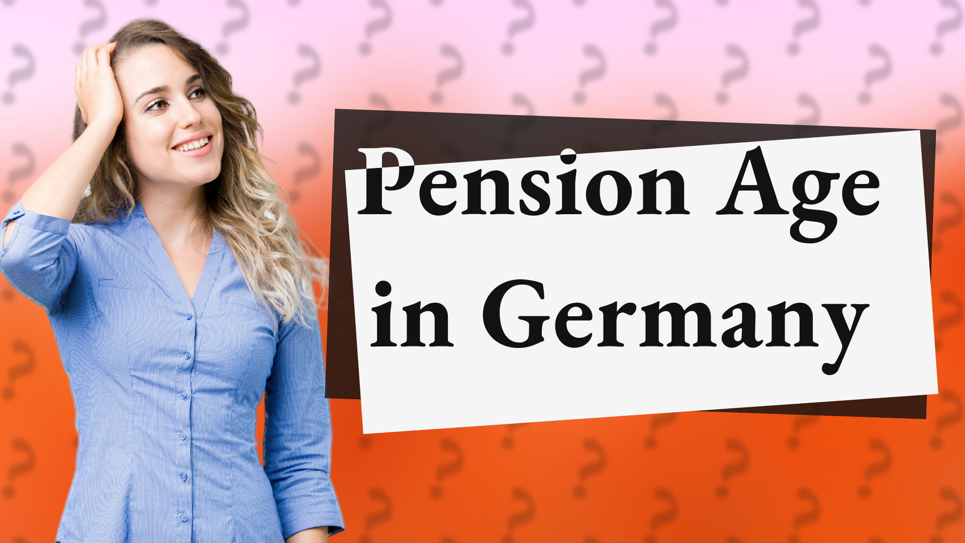 Pension Age in Germany