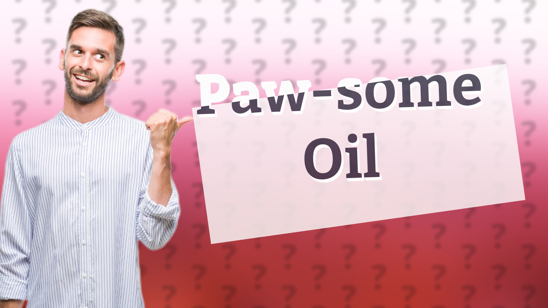 Paw-some Oil
