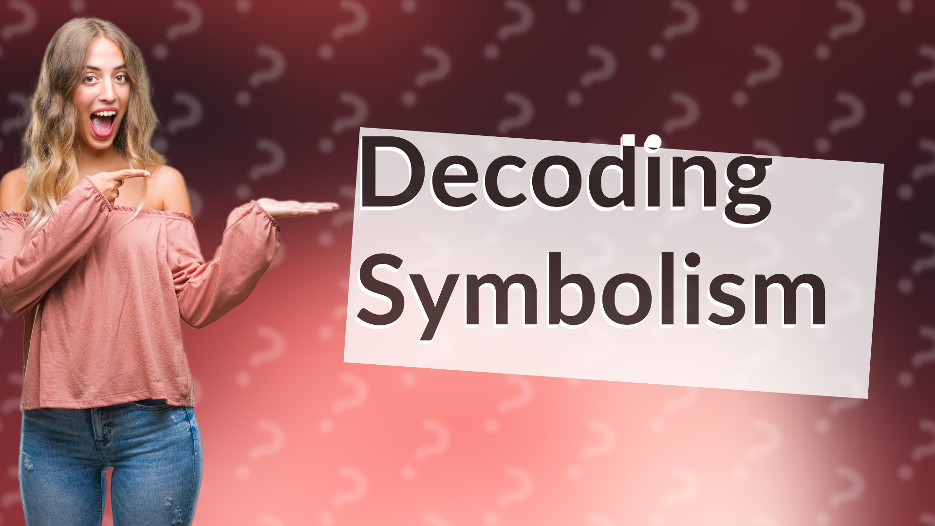 Decoding Symbolism