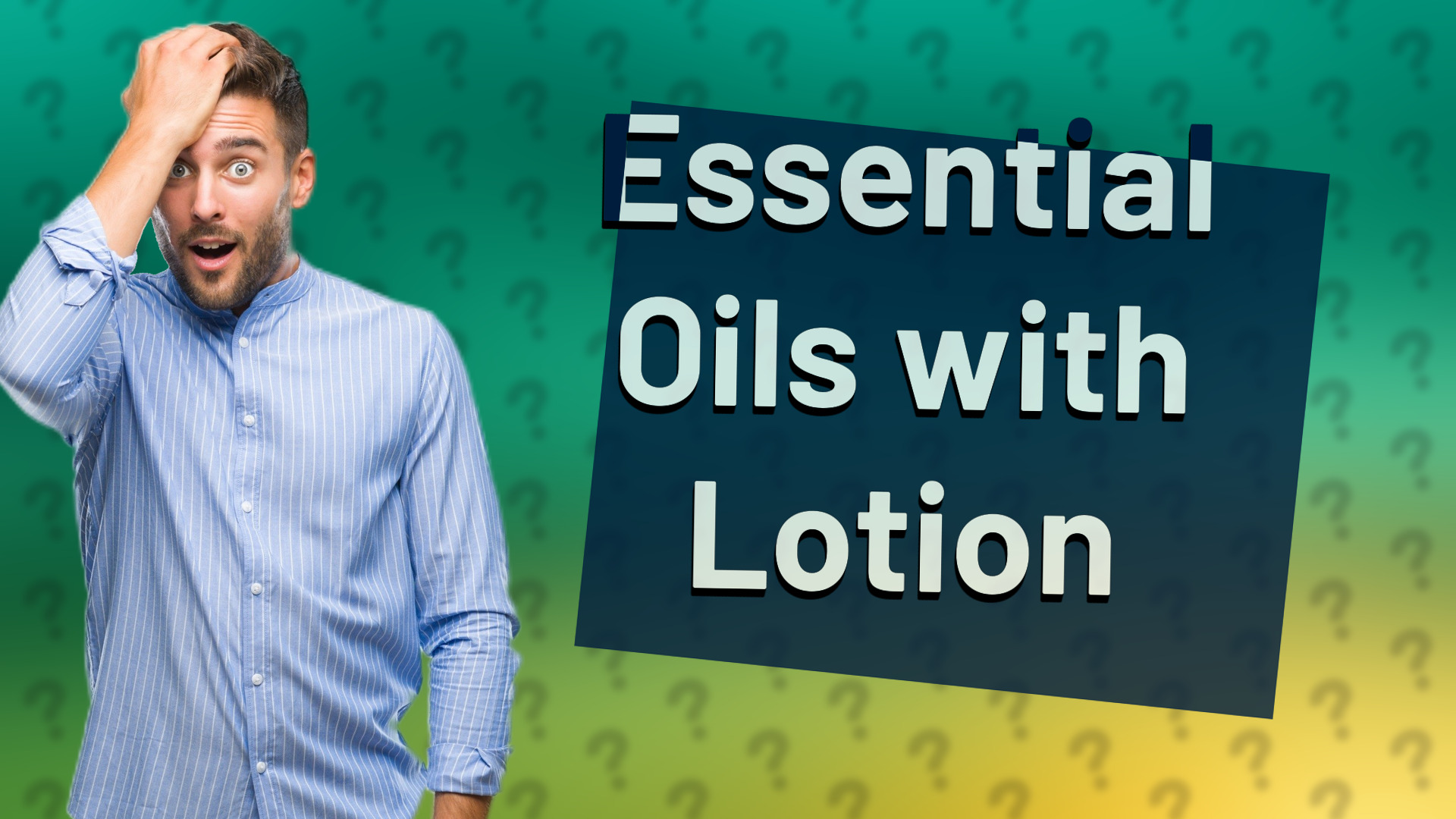 Essential Oils with Lotion