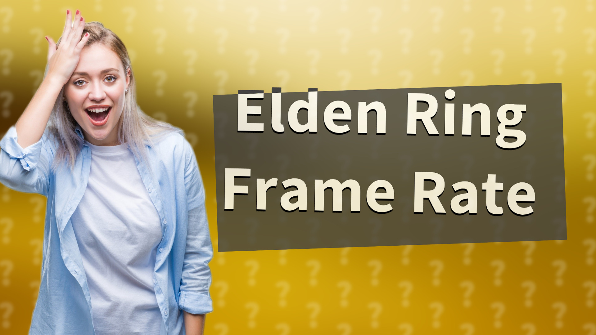 Elden Ring Frame Rate