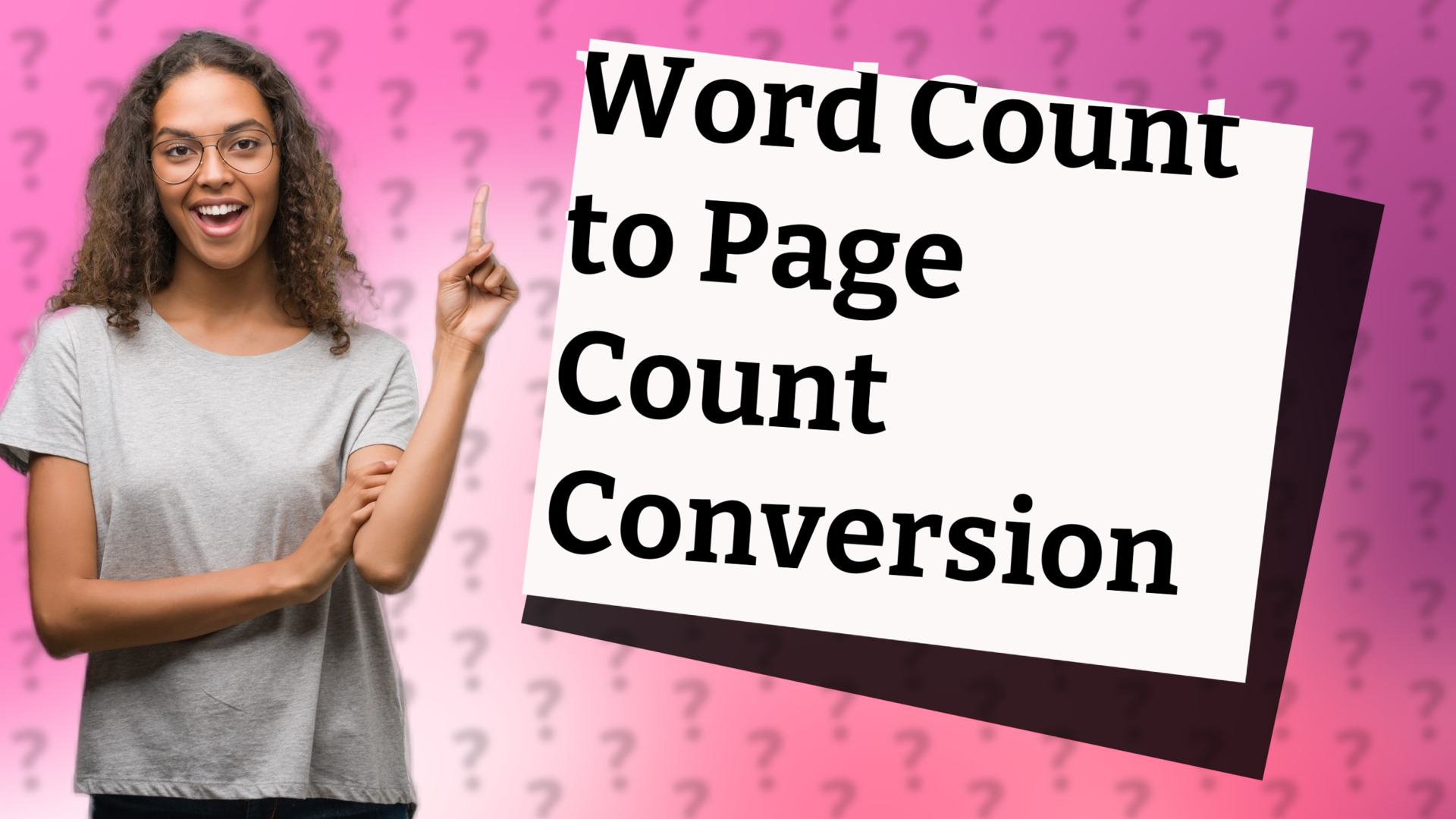 Word Count to Page Count Conversion