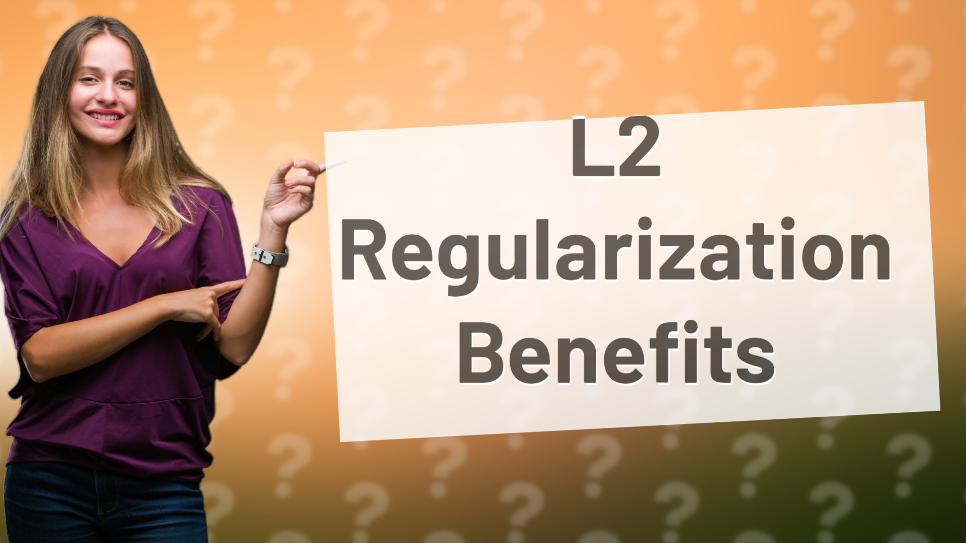 L2 Regularization Benefits