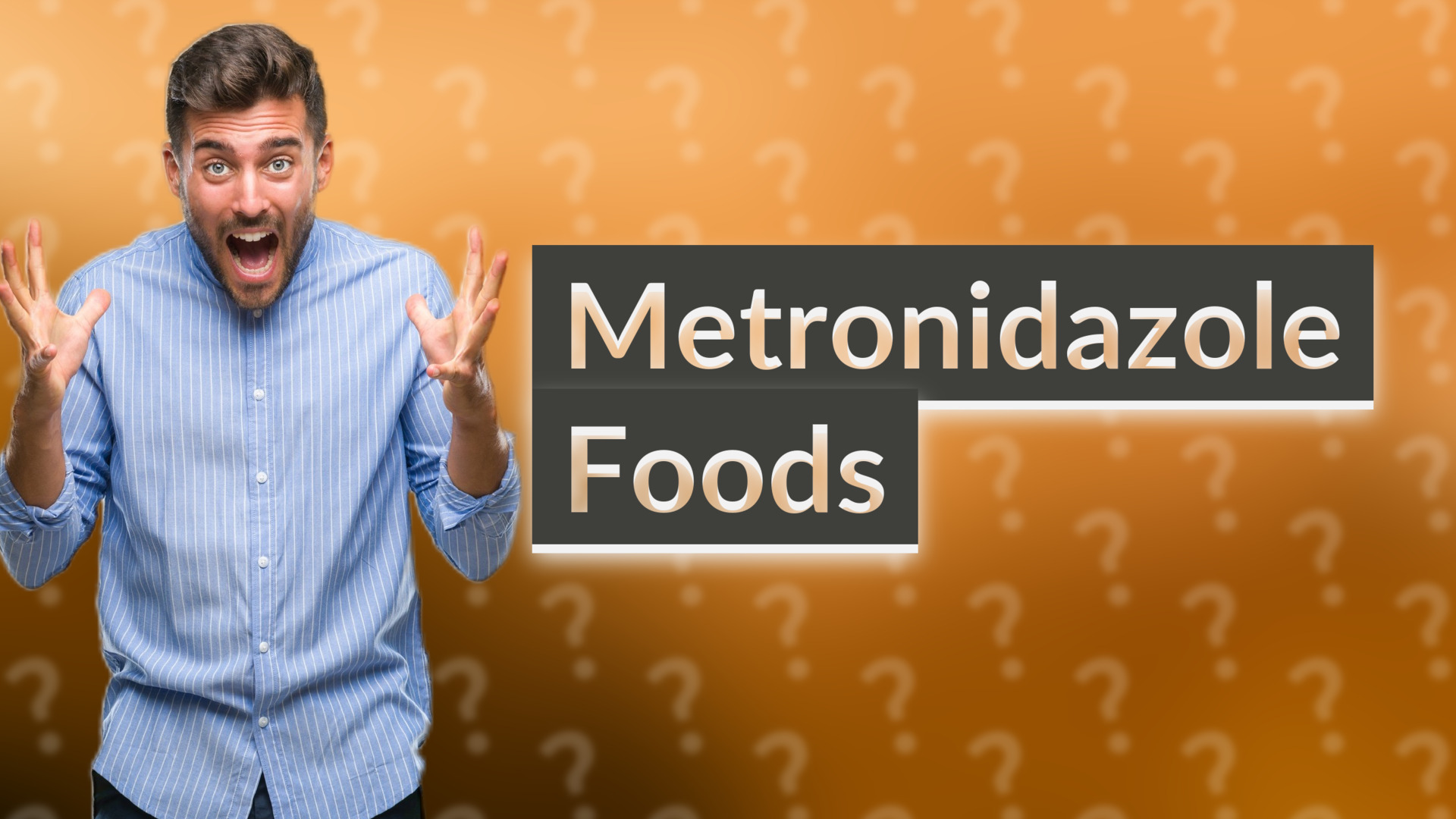 Metronidazole Foods