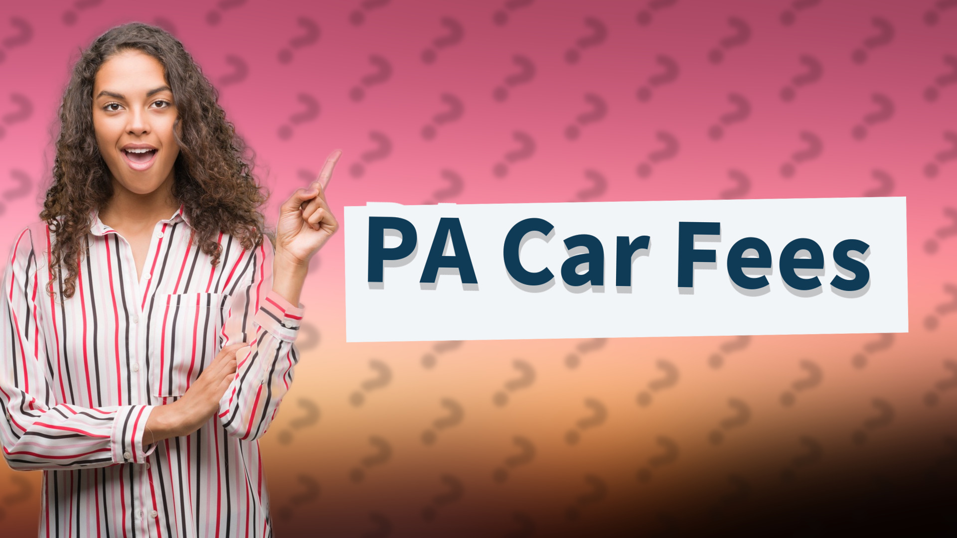 PA Car Fees