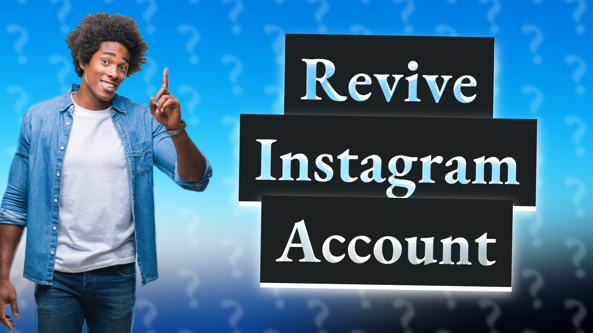 Revive Instagram Account