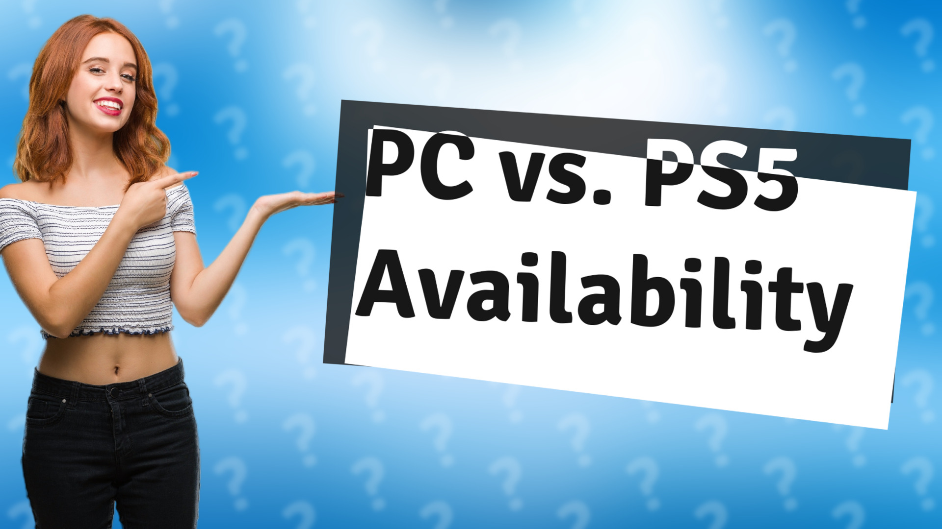 PC vs. PS5 Availability