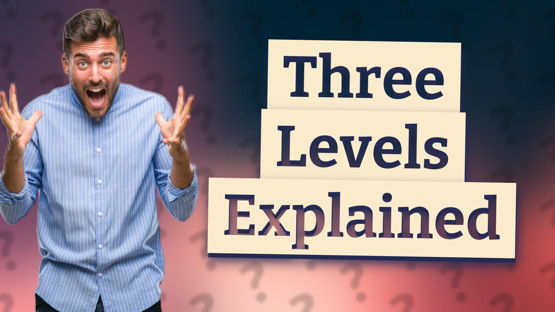 Three Levels Explained