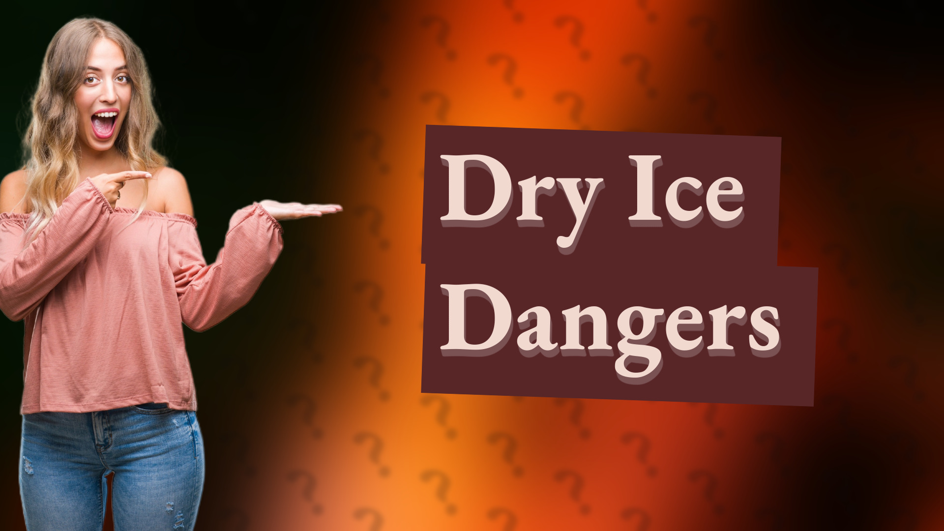 Dry Ice Dangers