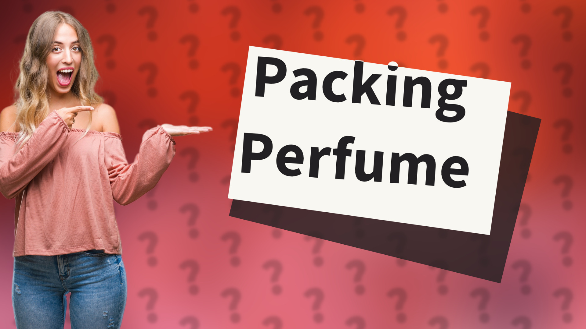 Packing Perfume