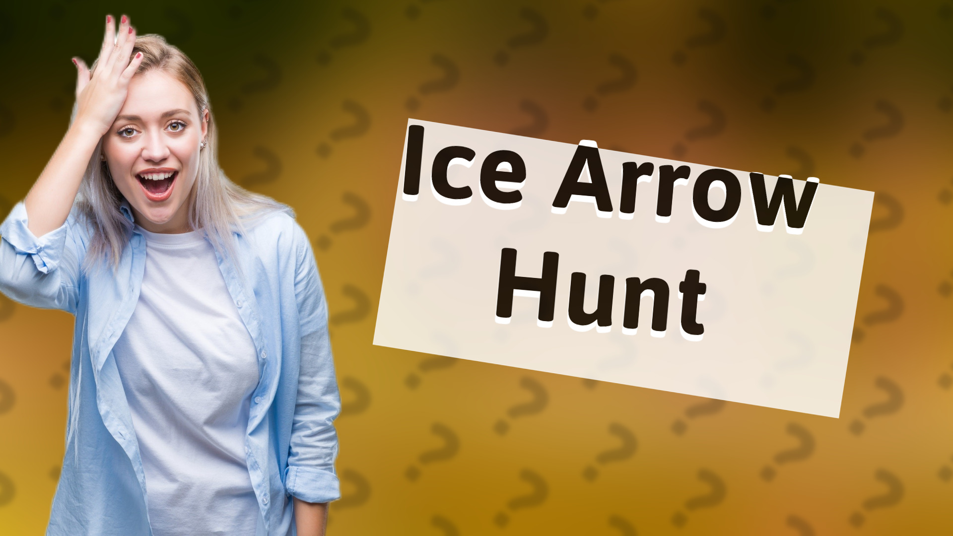 Ice Arrow Hunt