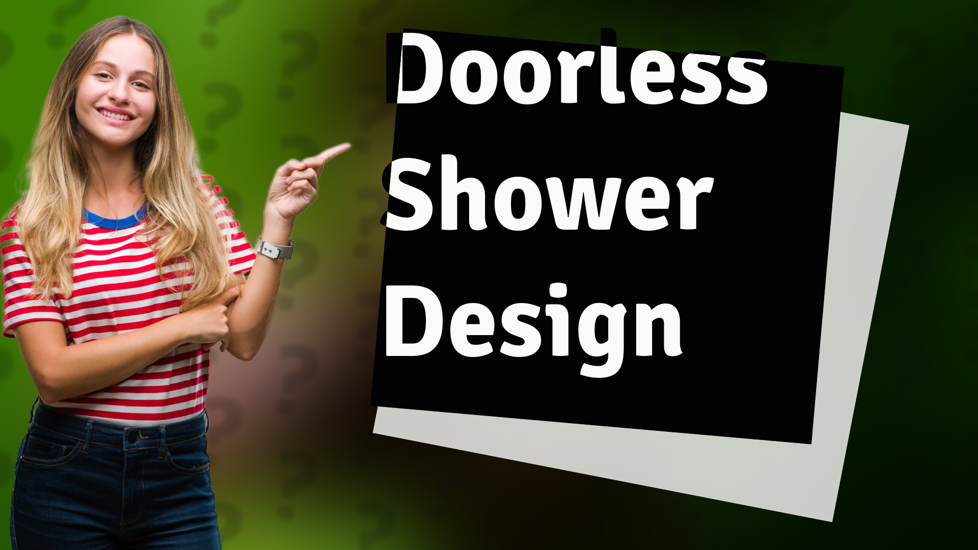 Doorless Shower Design