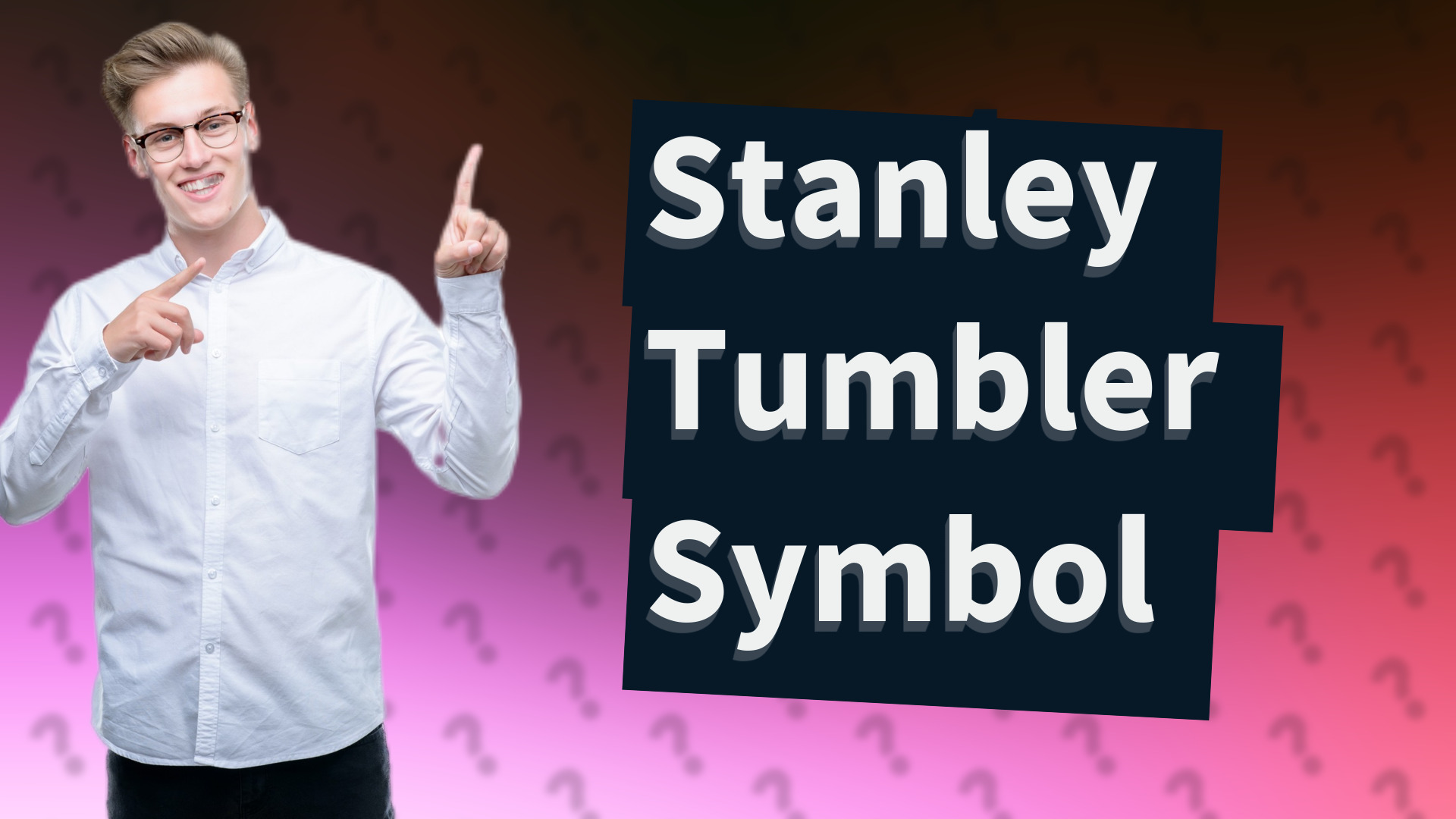 Stanley Tumbler Symbol