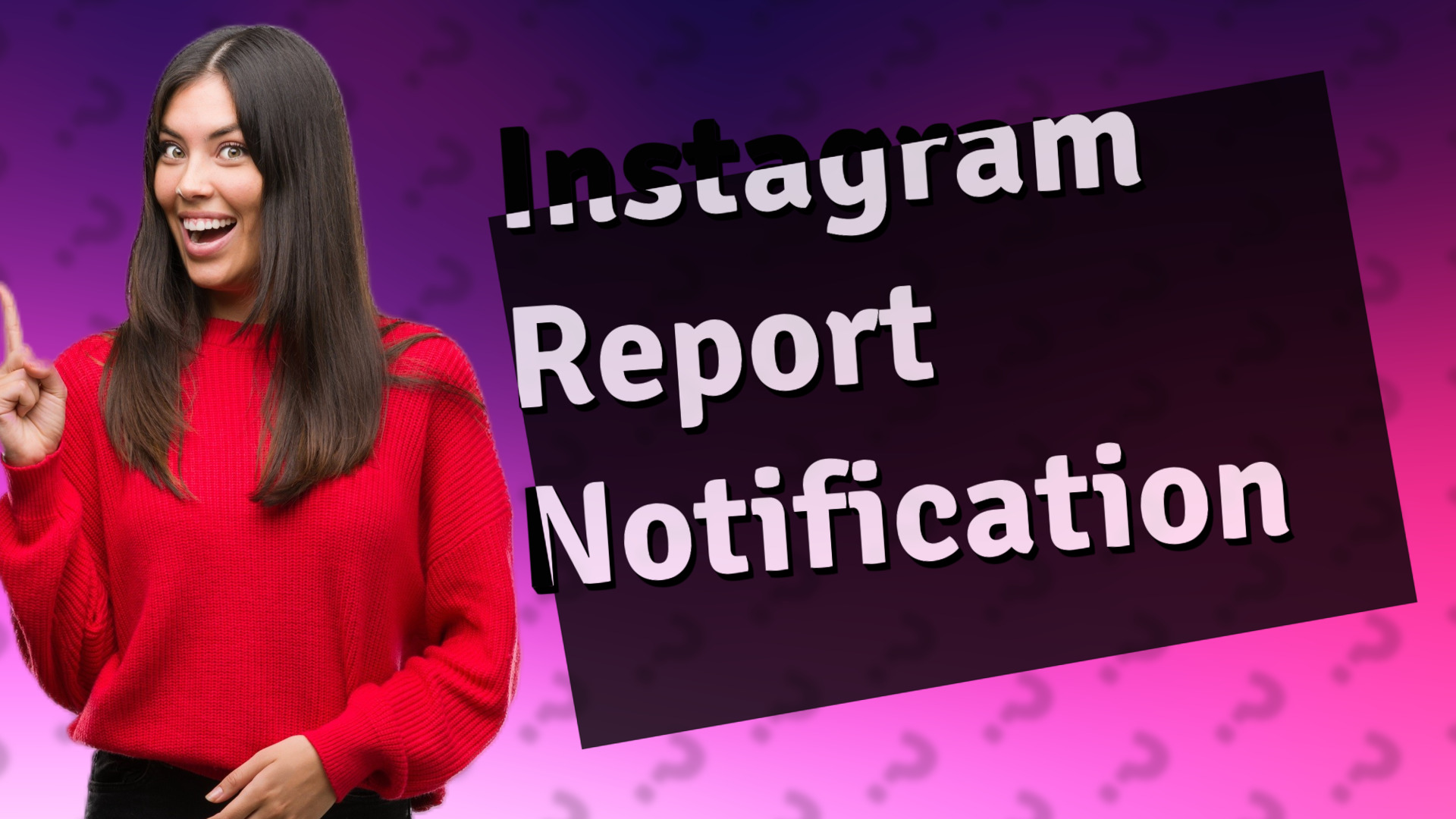 Instagram Report Notification