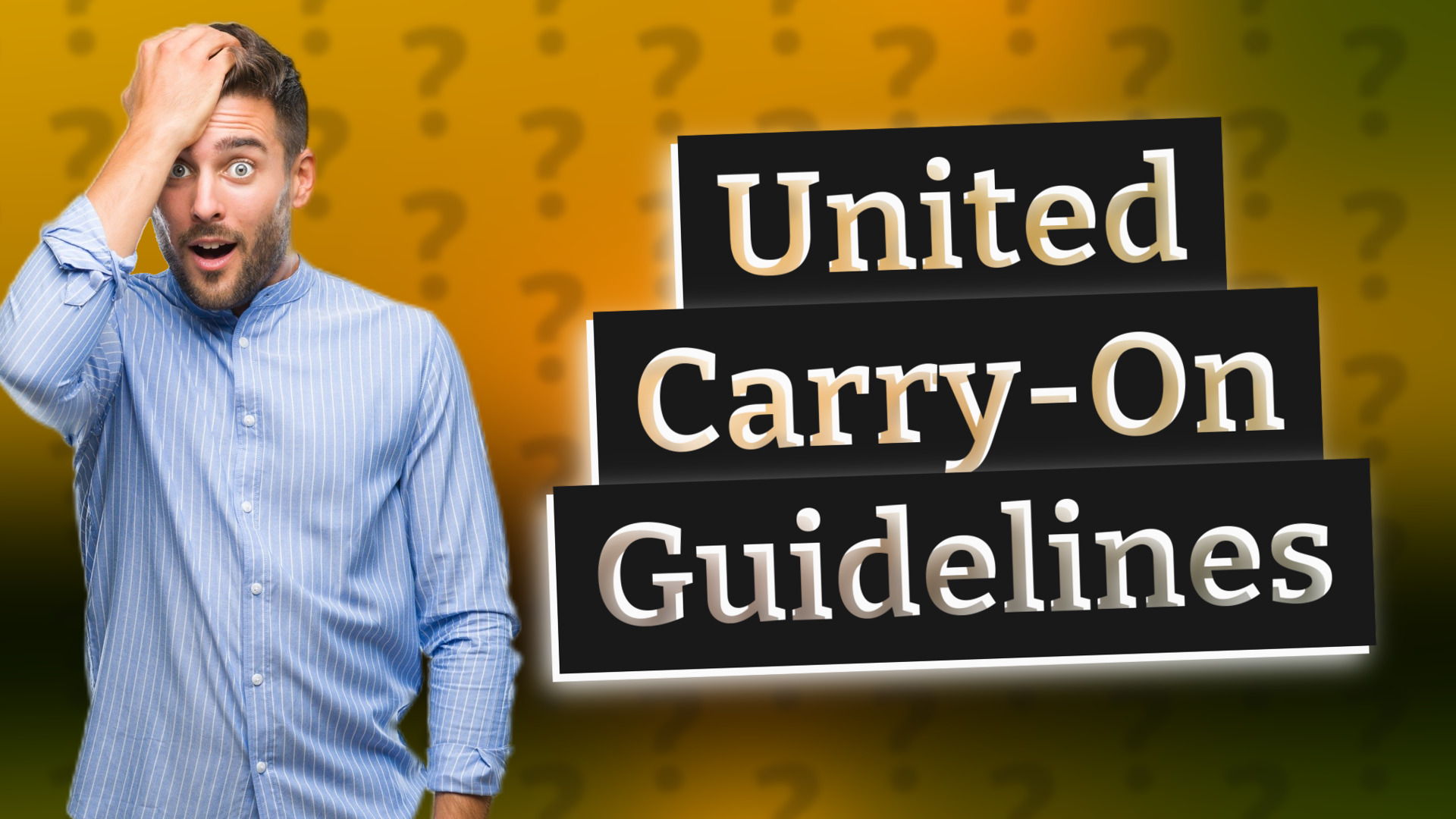 United Carry-On Guidelines