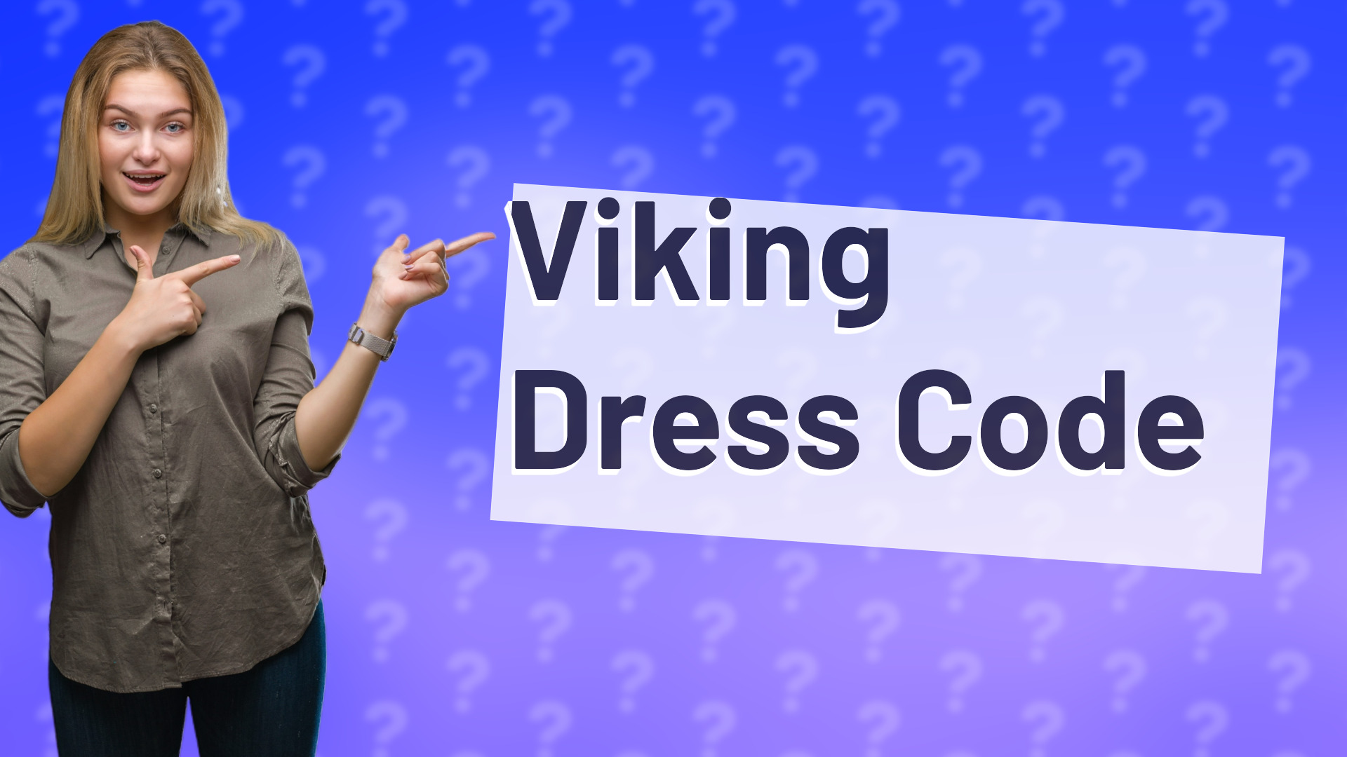 Viking Dress Code