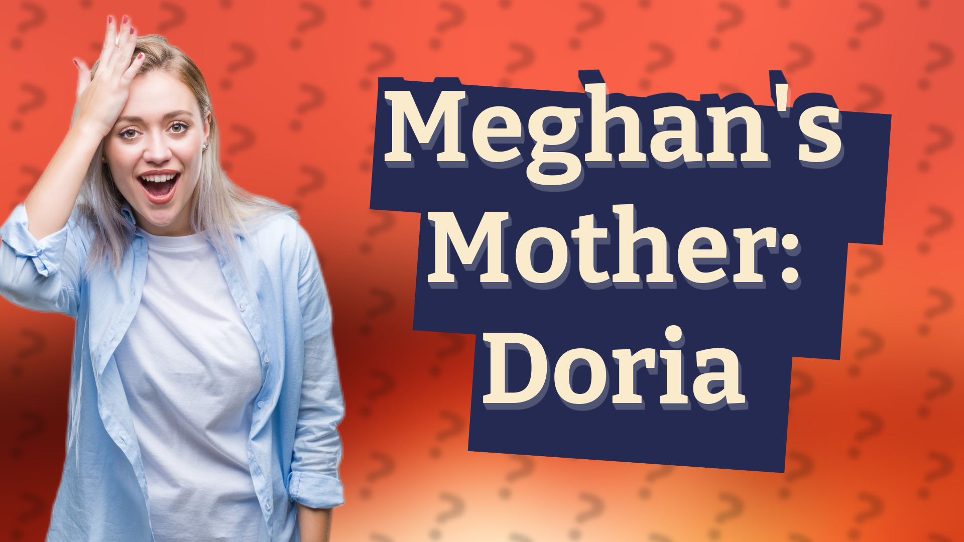 Meghan's Mother: Doria