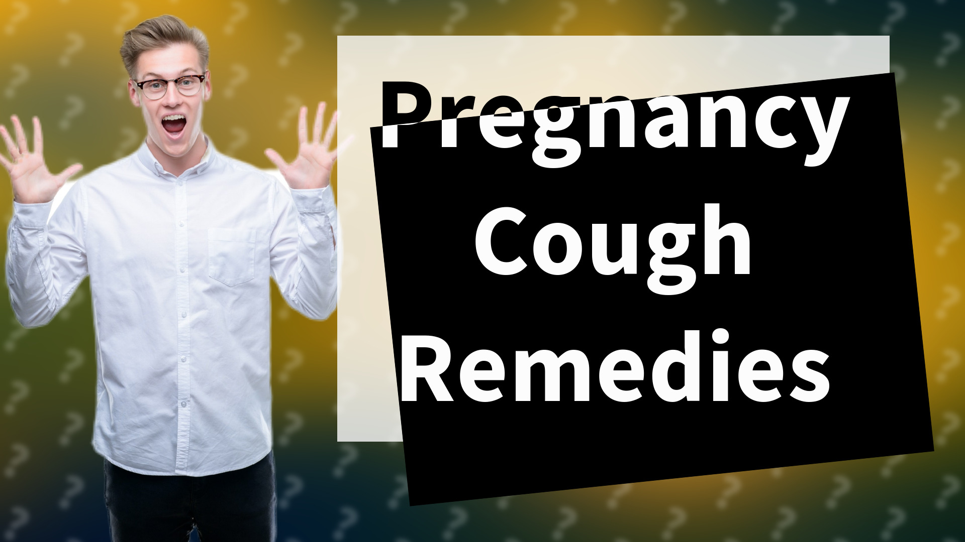 Pregnancy Cough Remedies