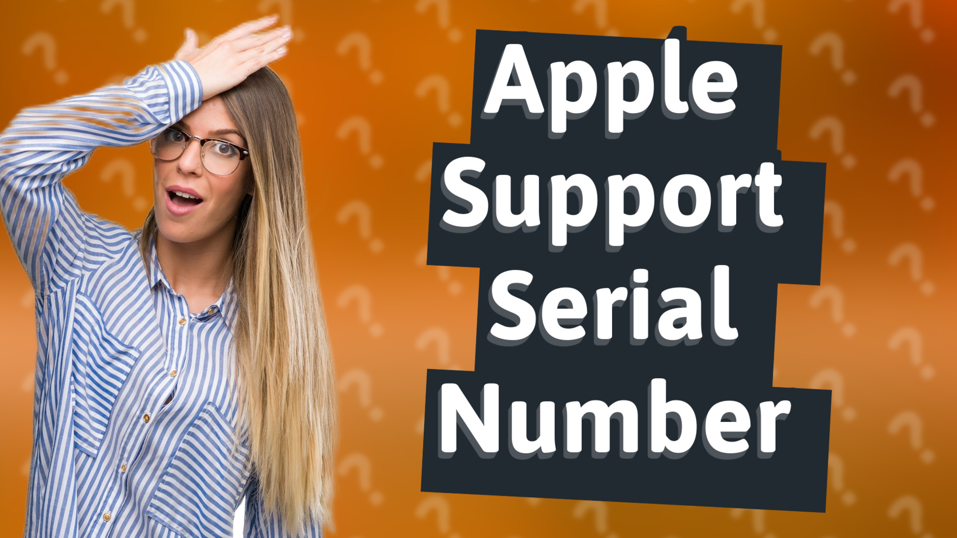 Apple Support Serial Number