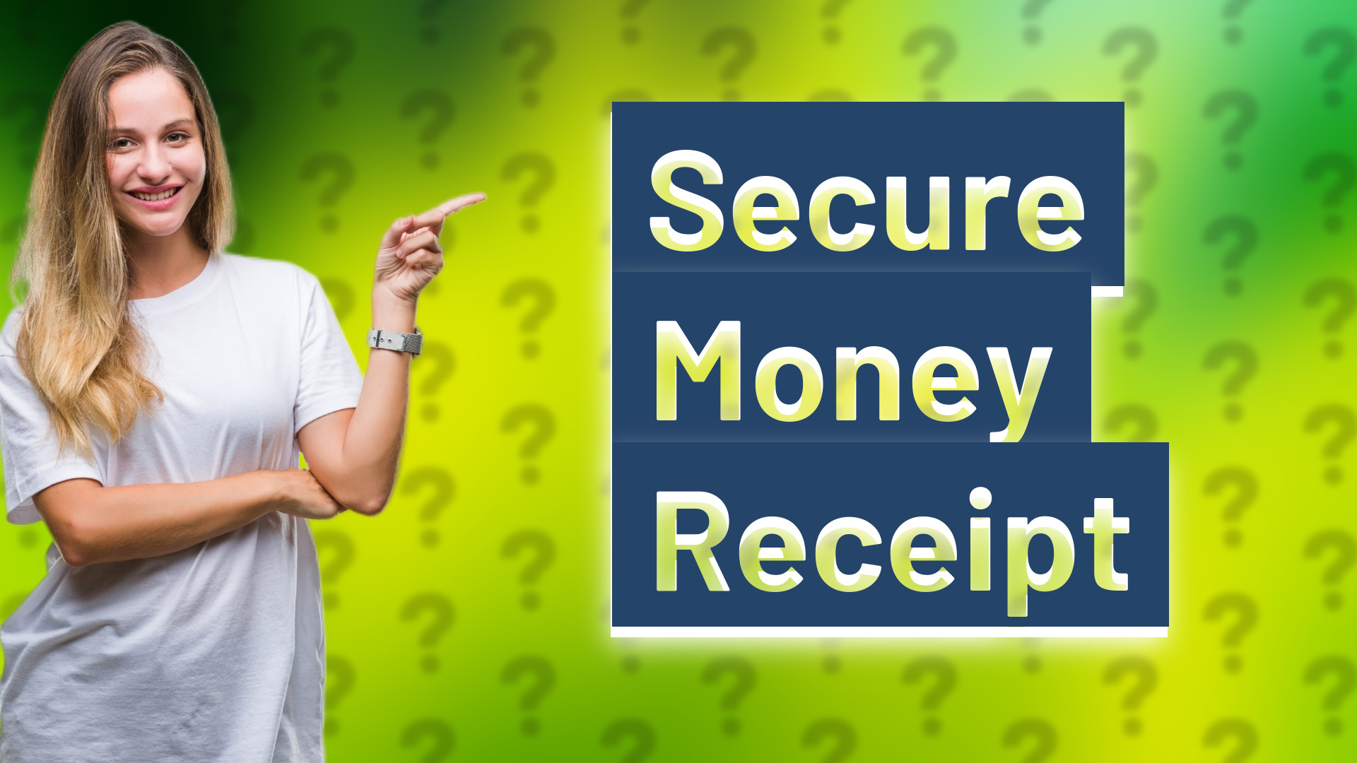 Secure Money Receipt