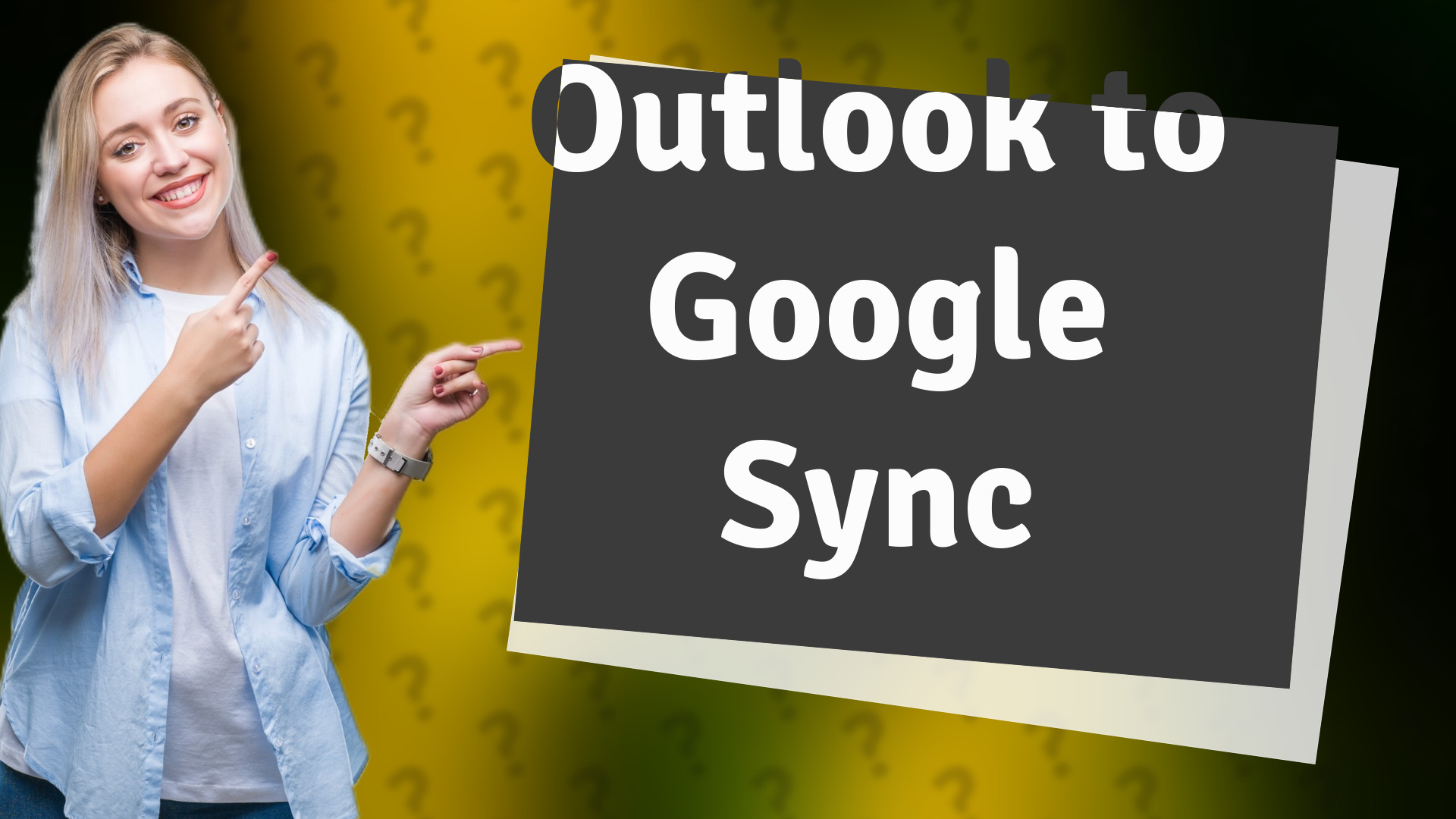 Outlook to Google Sync
