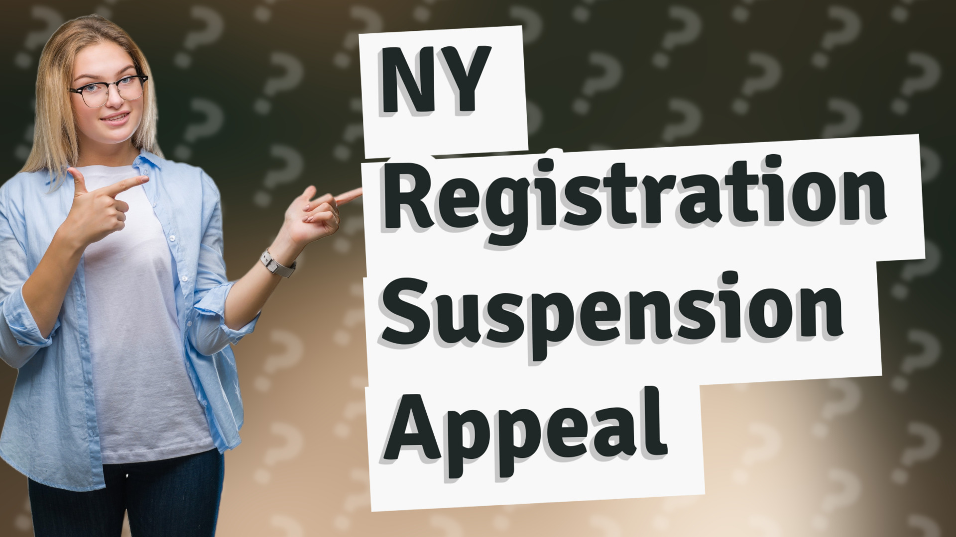 NY Registration Suspension Appeal